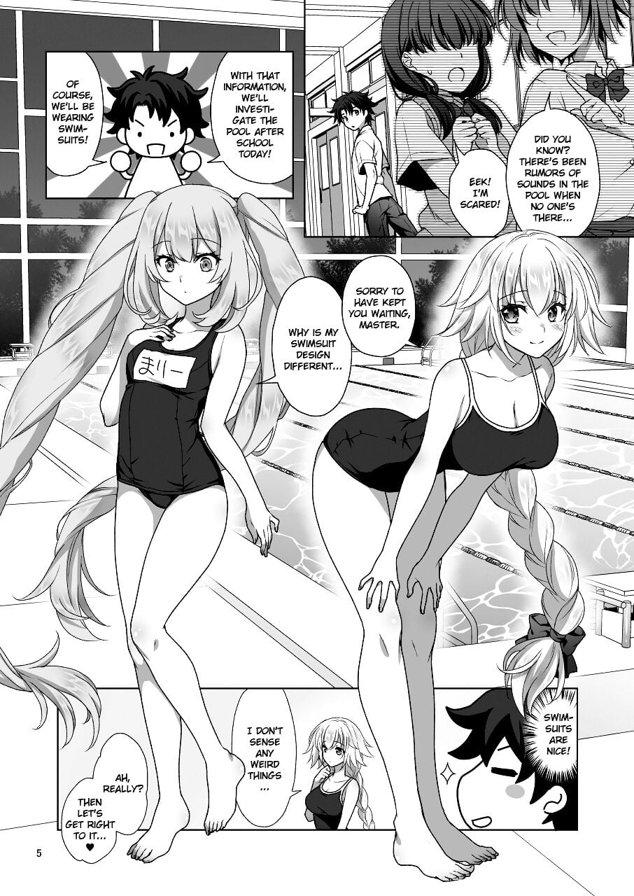 A Book About Jeanne’s & Maries’s School Swimsuits page 5