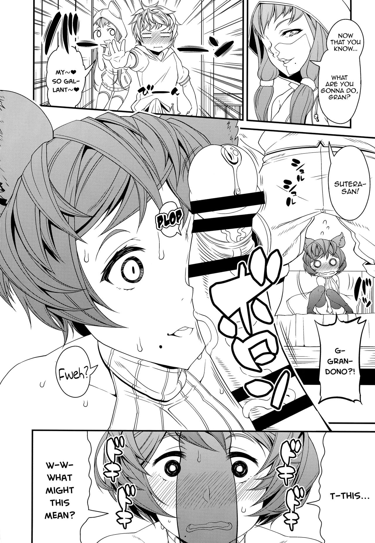 A Book Where Gran-kun Releases His After-Abstinence Desires Towards Sutera page 8