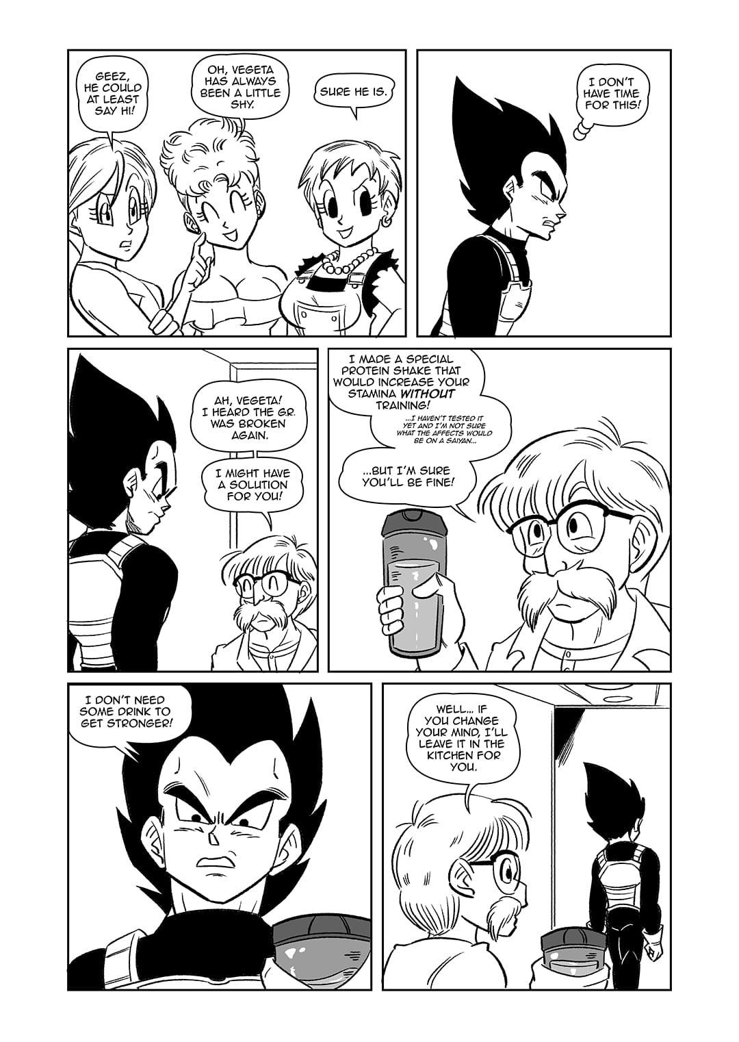 A Brief Affair! page 8