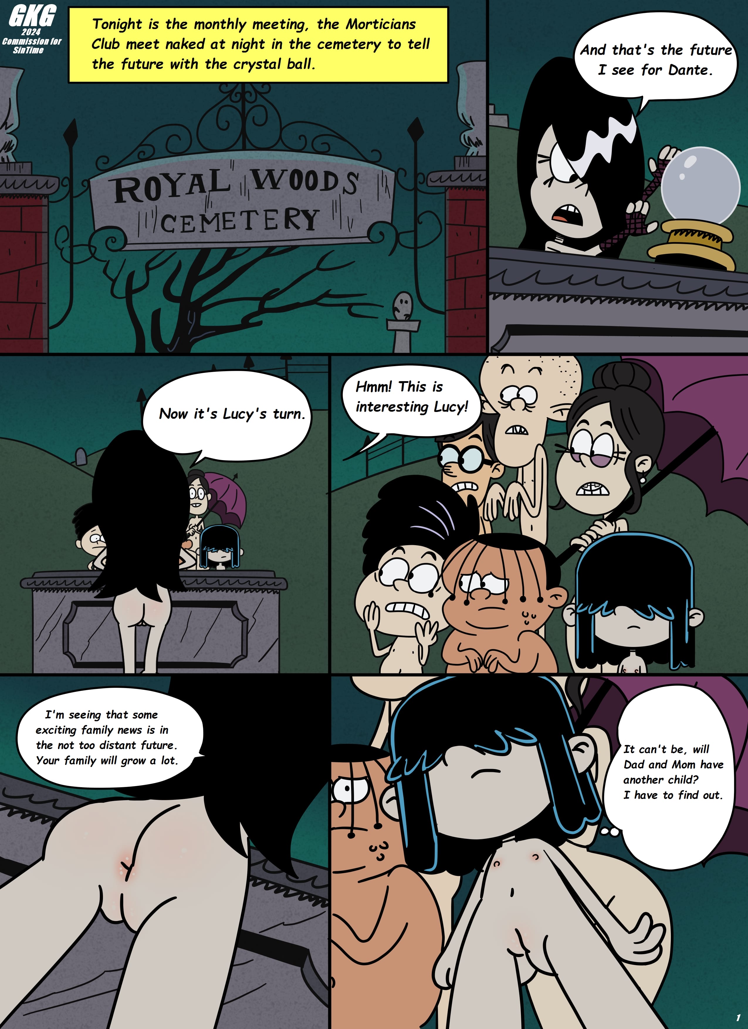 A Loud Foretelling page 2