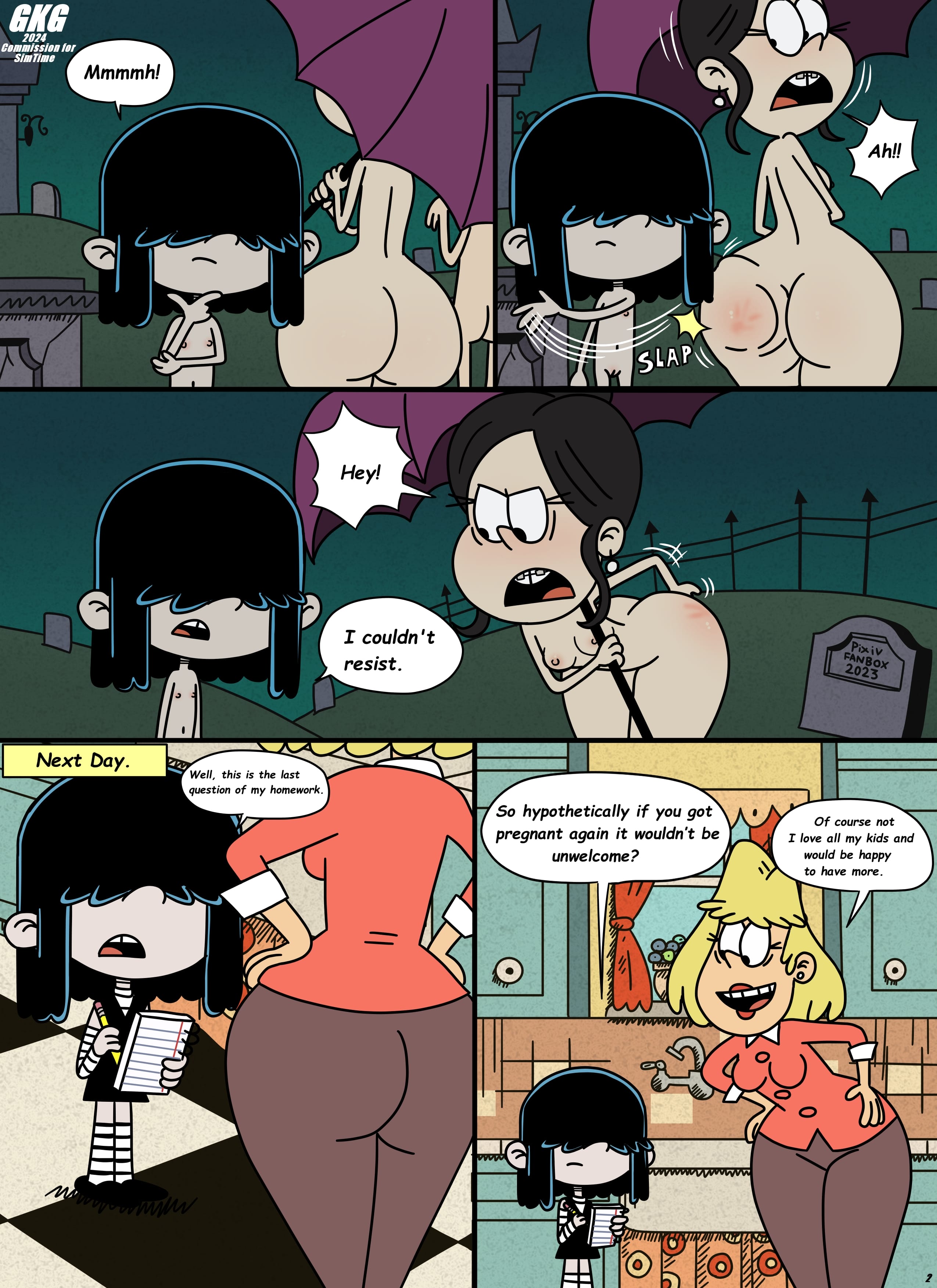 A Loud Foretelling page 3