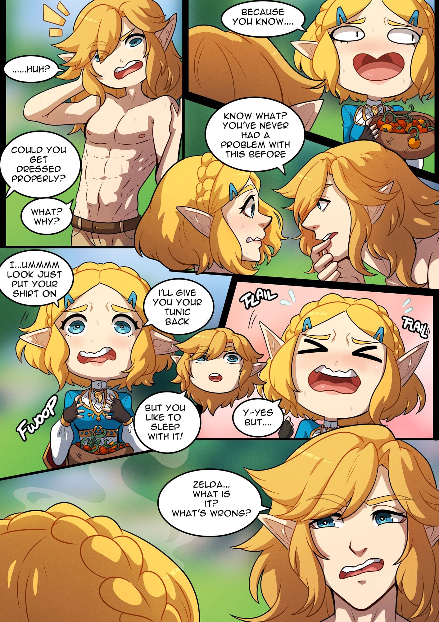 A Night With Zelda page 4