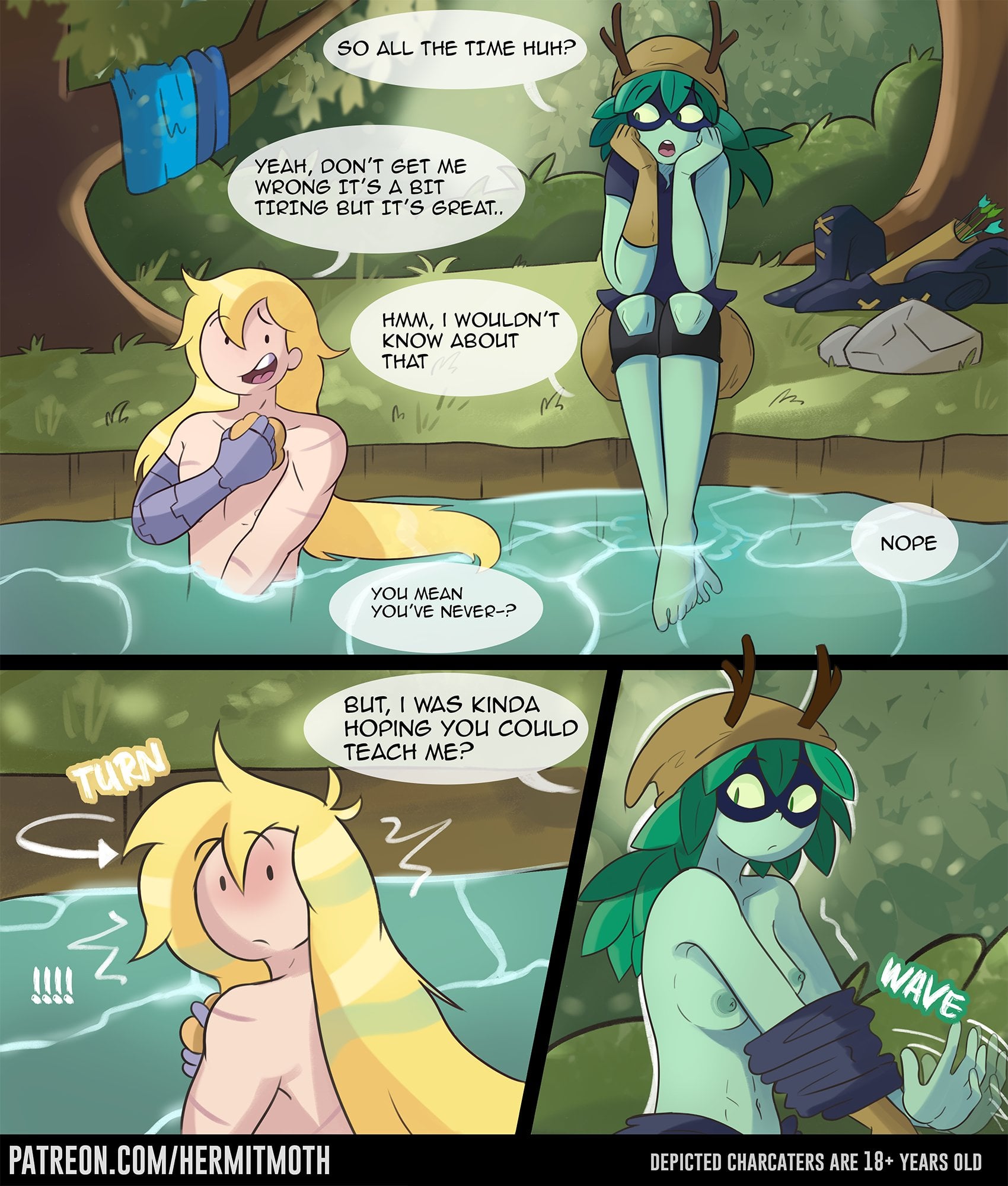 A Tomboy’s Request page 1