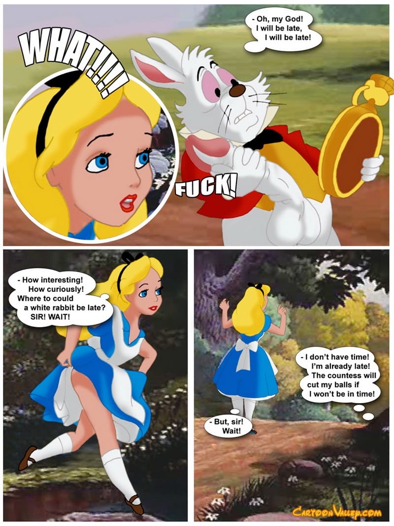 Alice in Wonderfuckers Land page 7