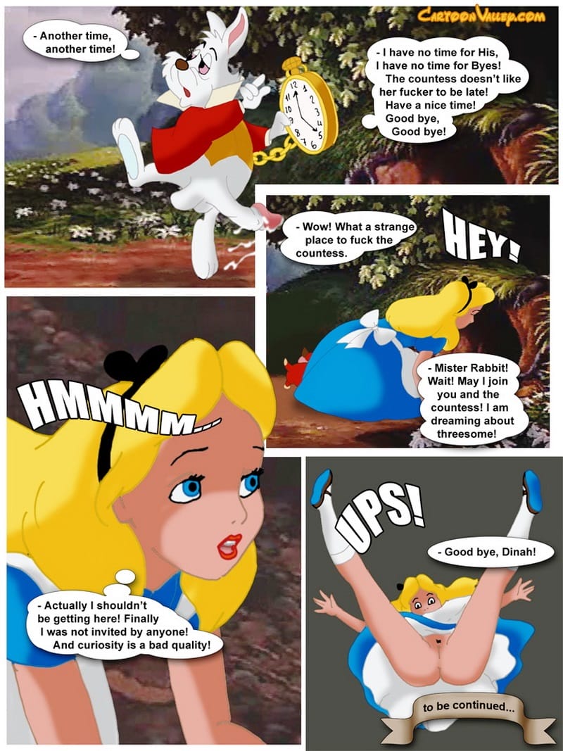 Alice in Wonderfuckers Land page 8