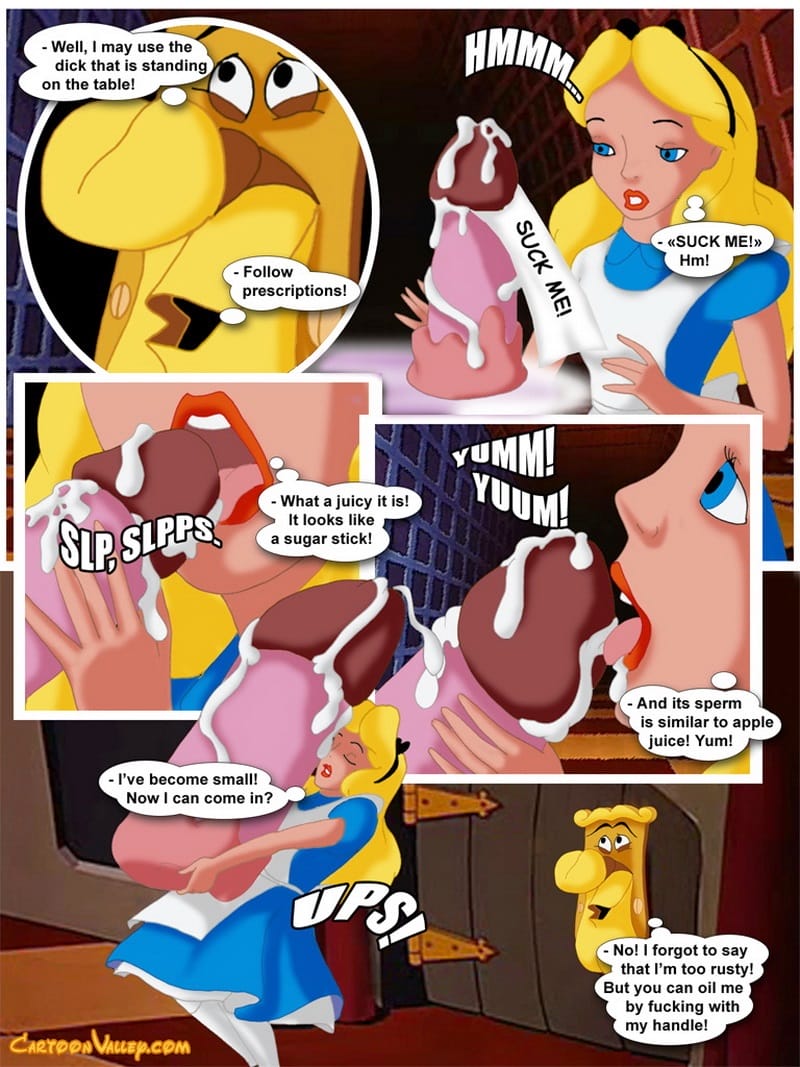 Alice in Wonderfuckers Land page 13