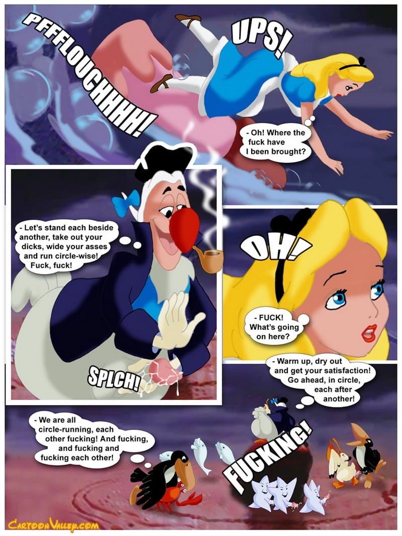 Alice in Wonderfuckers Land page 19