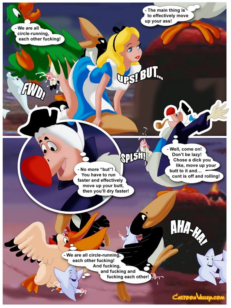 Alice in Wonderfuckers Land page 22