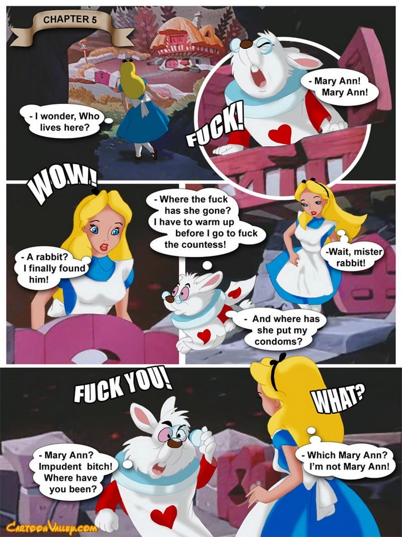 Alice in Wonderfuckers Land page 33