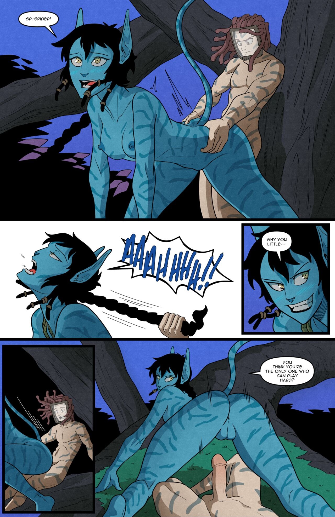 Along Came a Spider page 10
