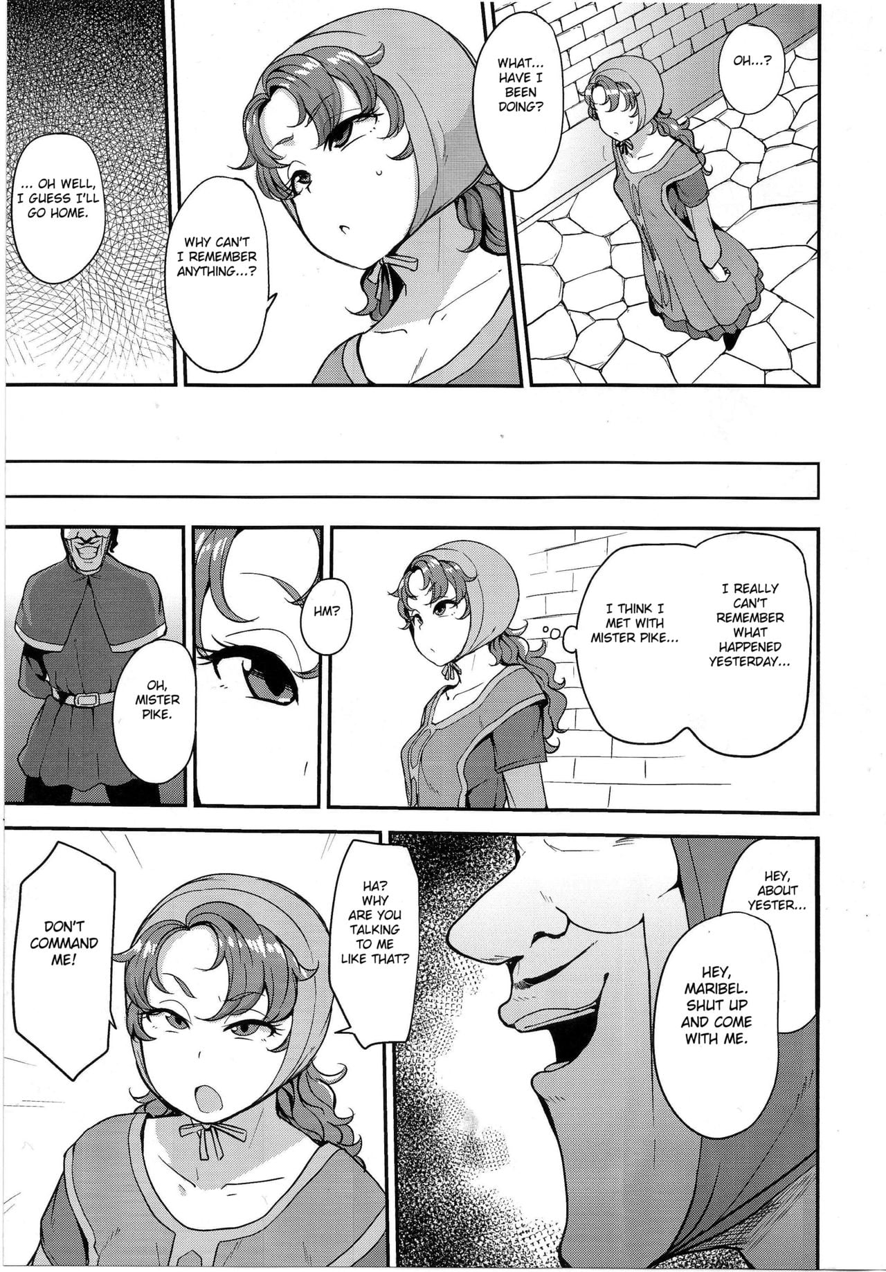 Amimoto no Musume Maribel Saimin Choukyou page 14