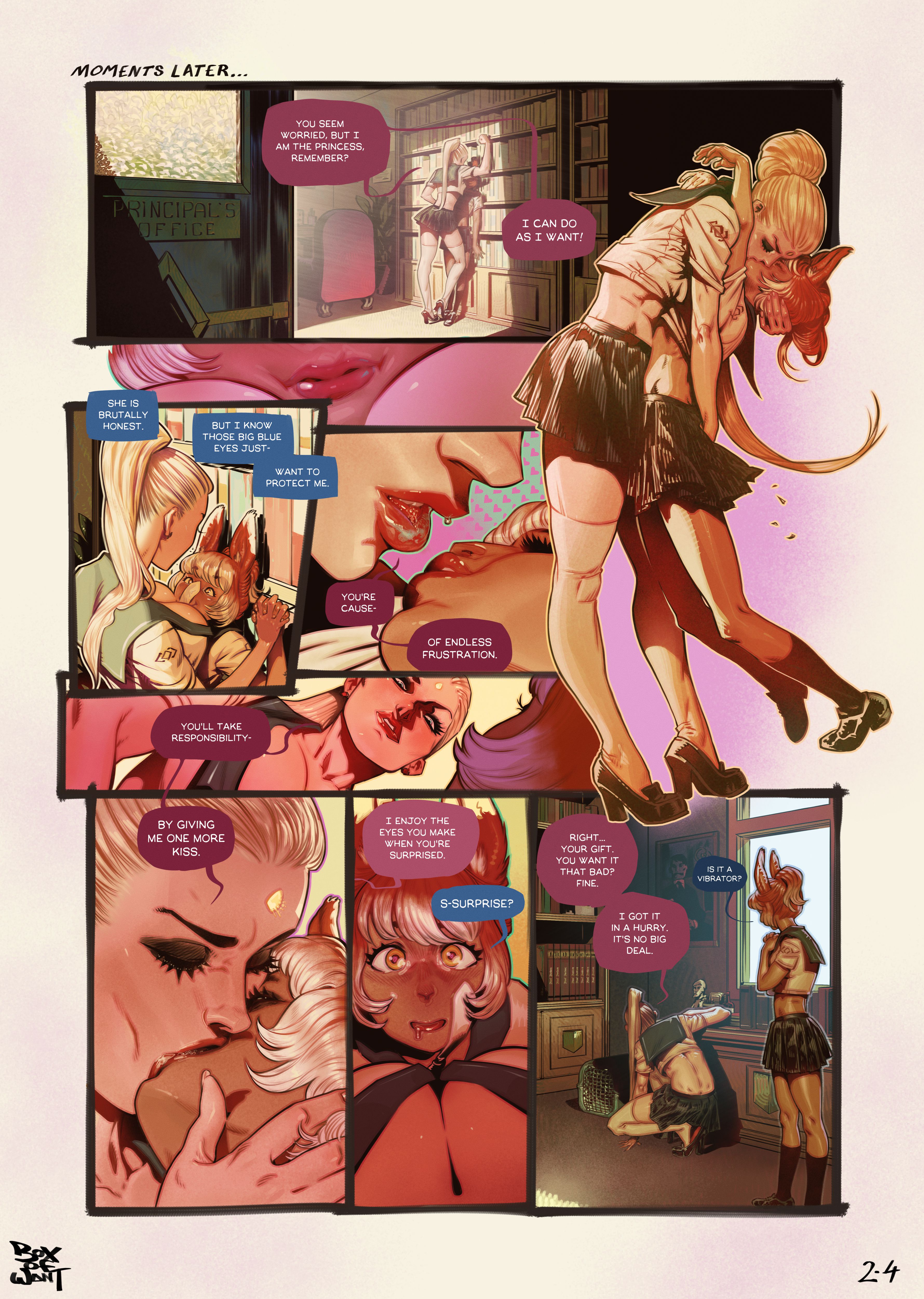 And that’s how I got my Highschool Garlean Princess Girlfriend page 6