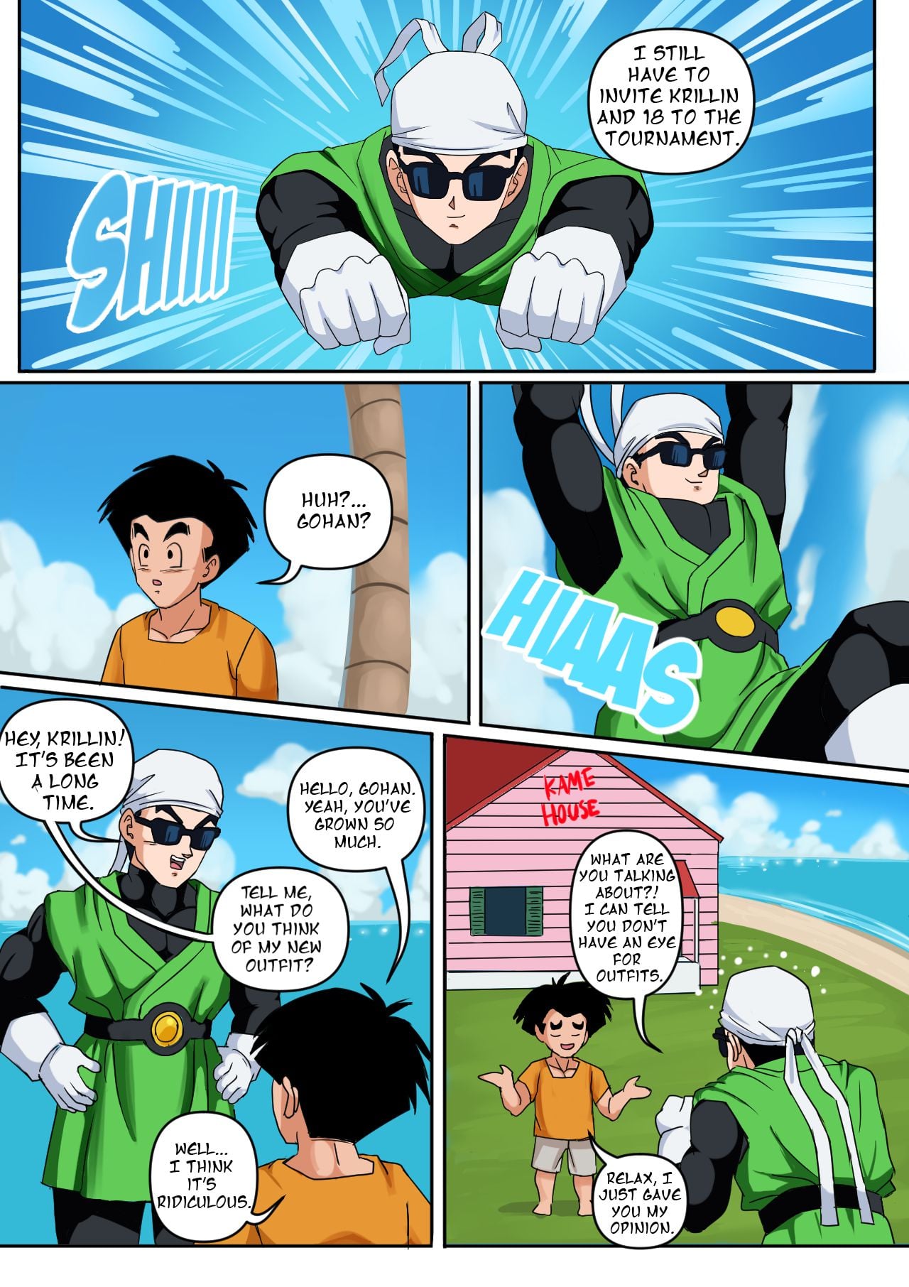 Android 18 And Gohan page 4