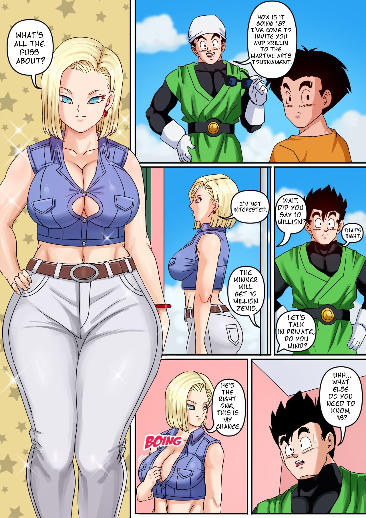 Android 18 And Gohan page 5