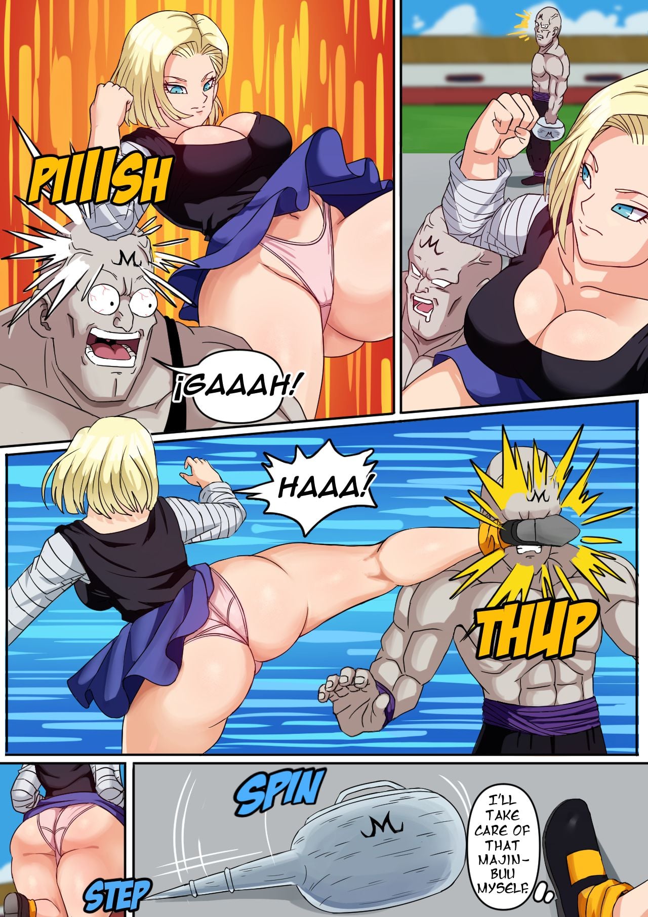 Android 18 And Gohan page 20
