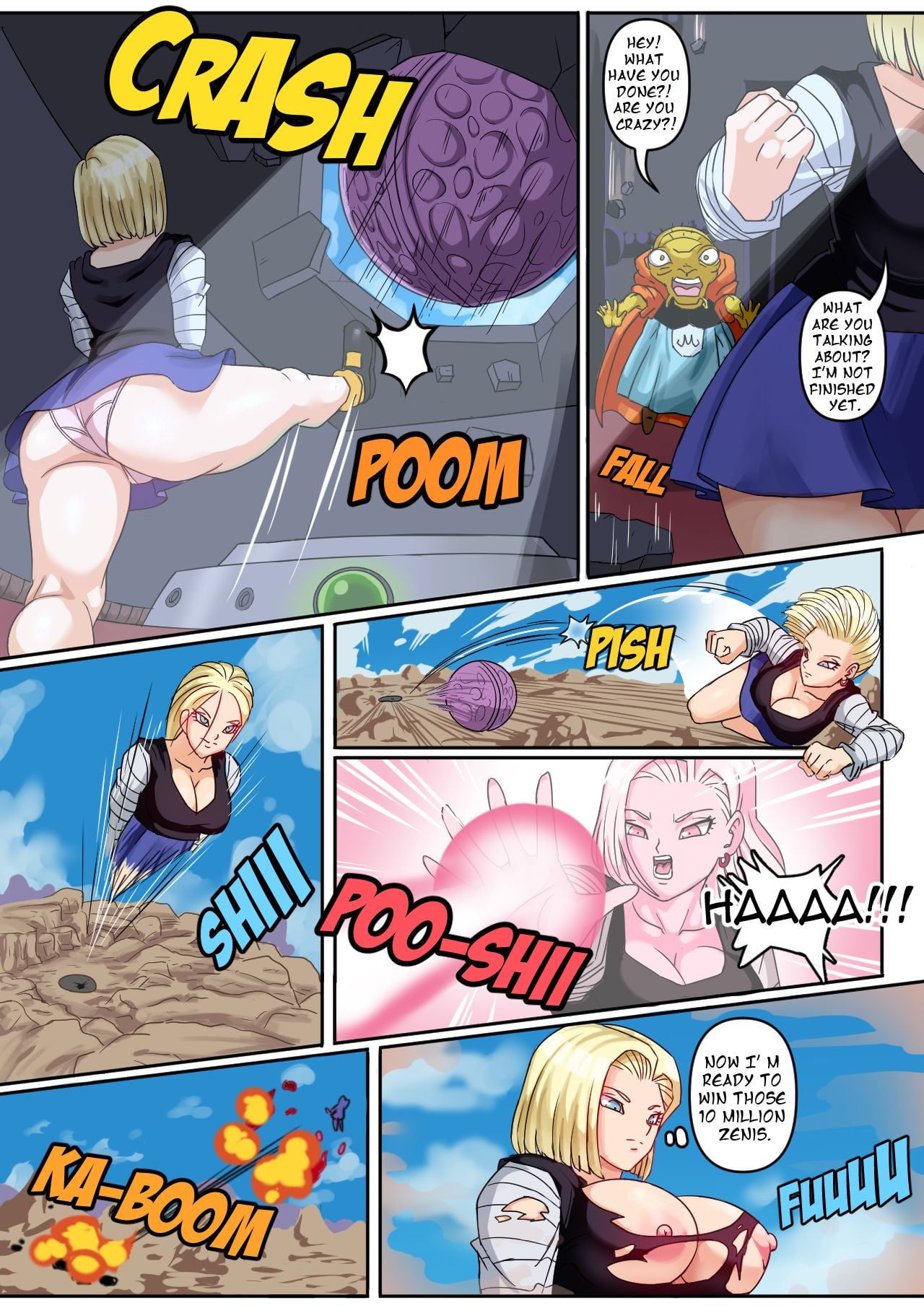Android 18 And Gohan page 28