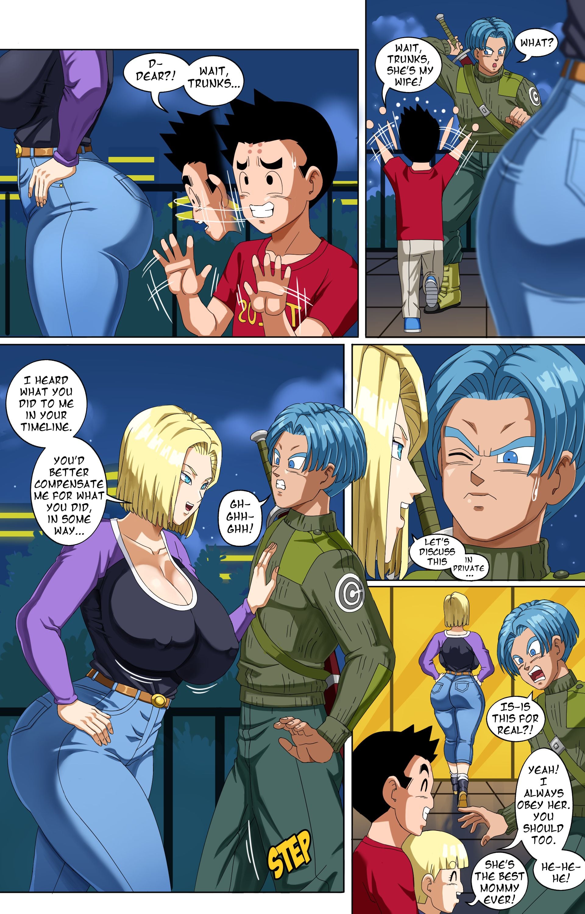 Meeting Android 18 Yet Again page 3