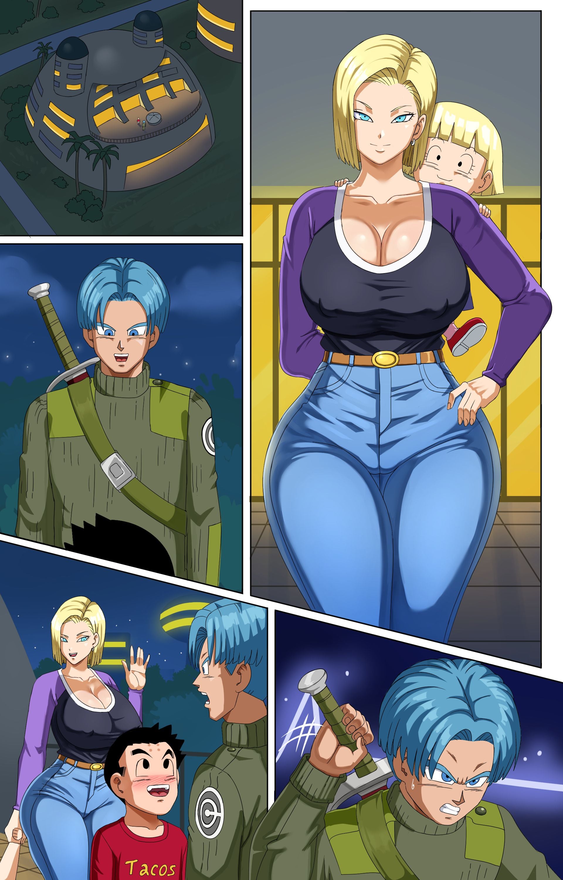 Meeting Android 18 Yet Again page 25