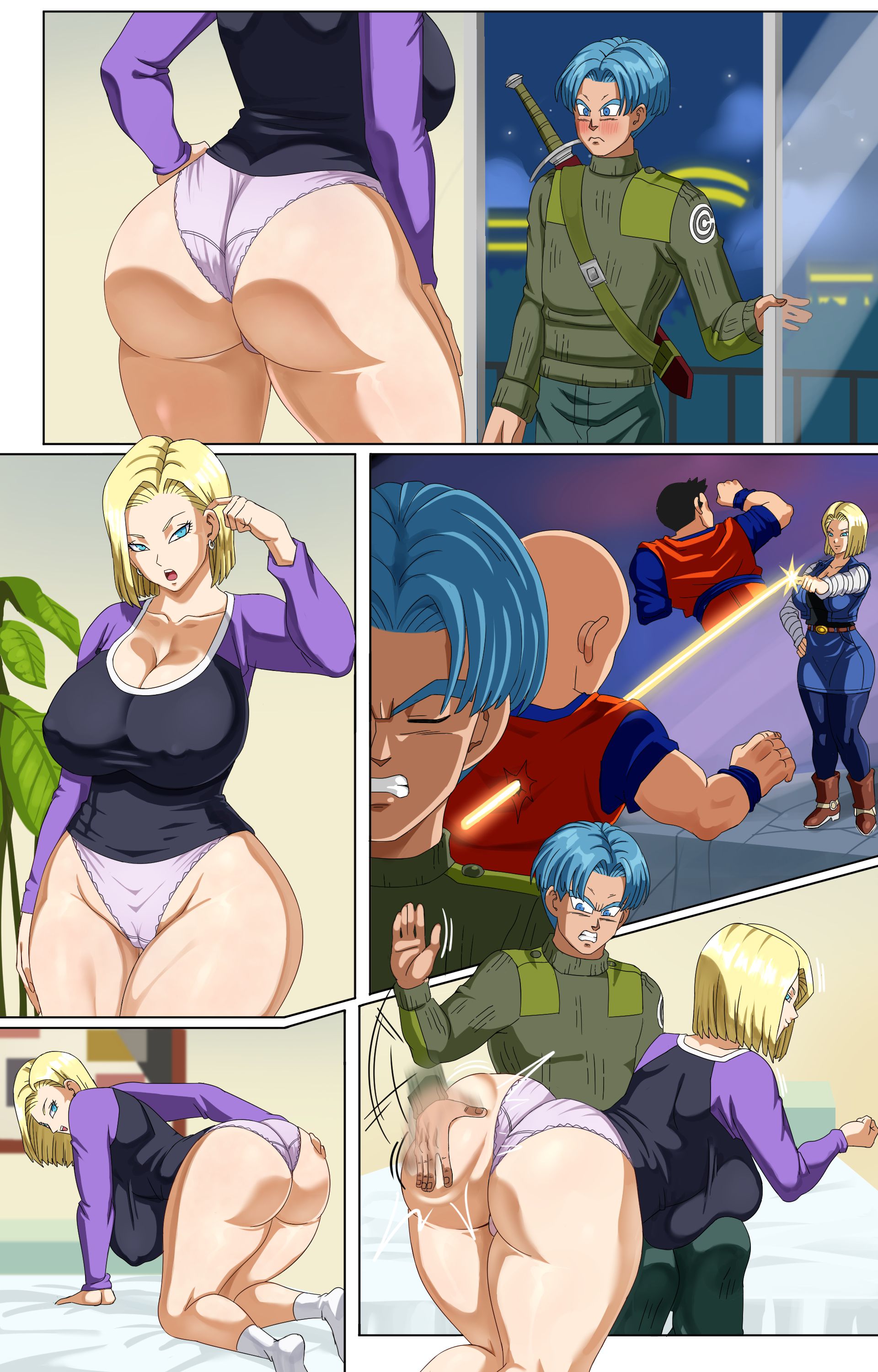 Meeting Android 18 Yet Again page 27
