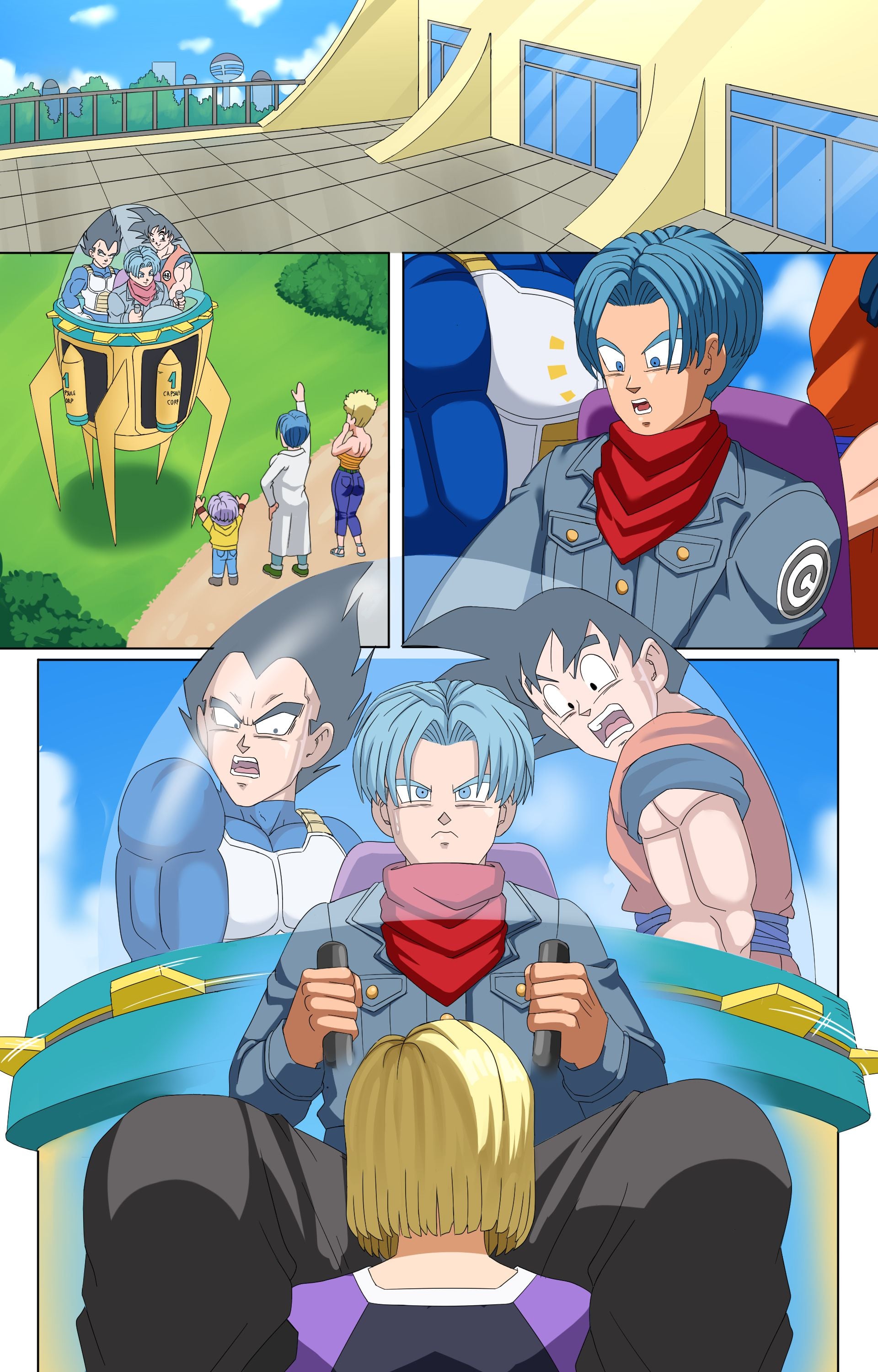 Meeting Android 18 Yet Again page 46