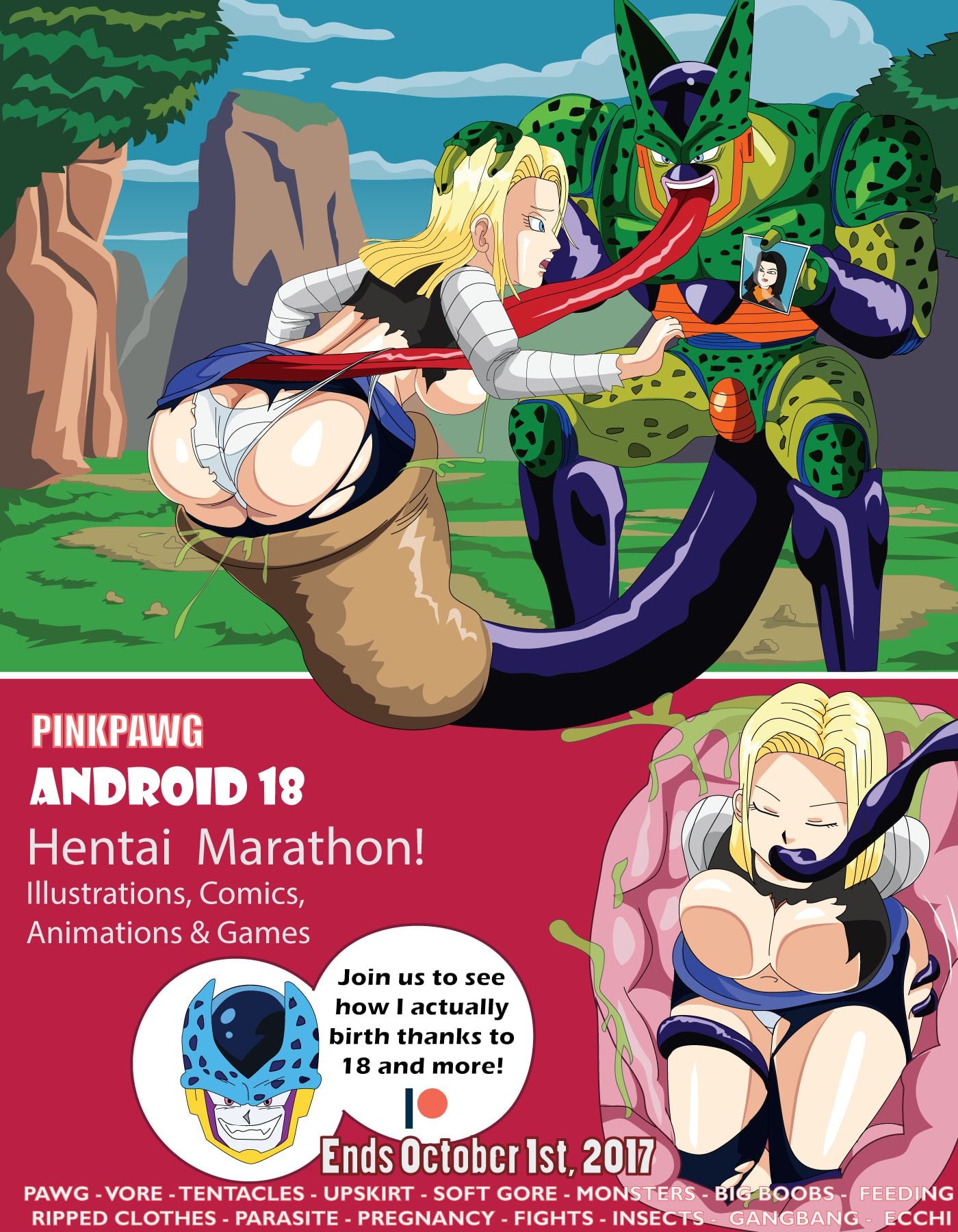 Android 18 Goes Inside Cell page 13
