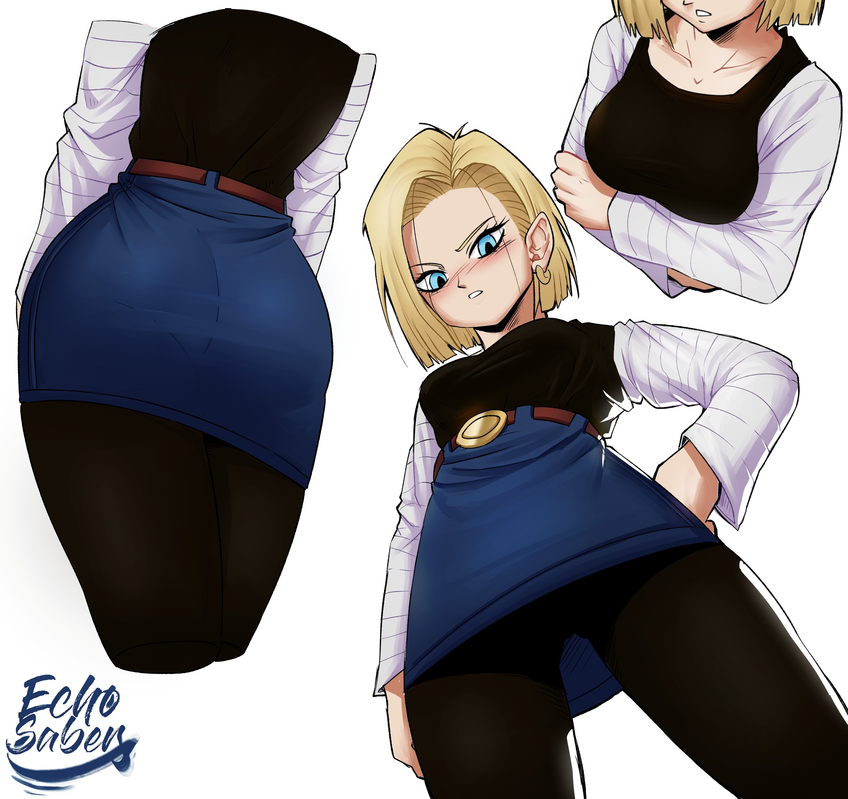 Android 18 Mini Comic page 1