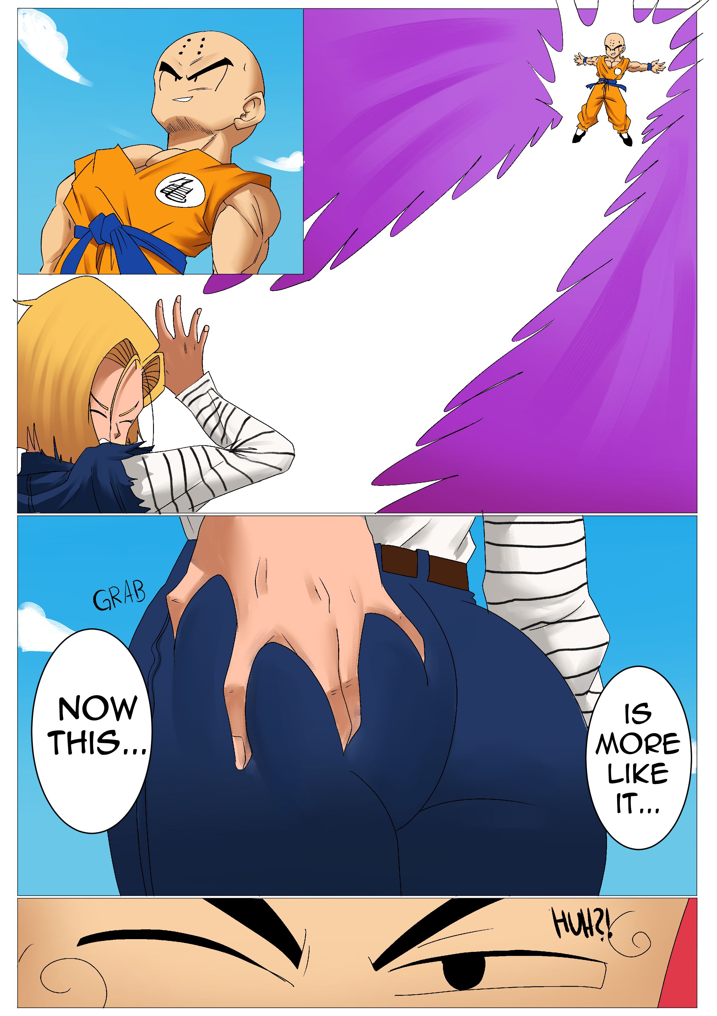 Android 18 Mini Comic page 4