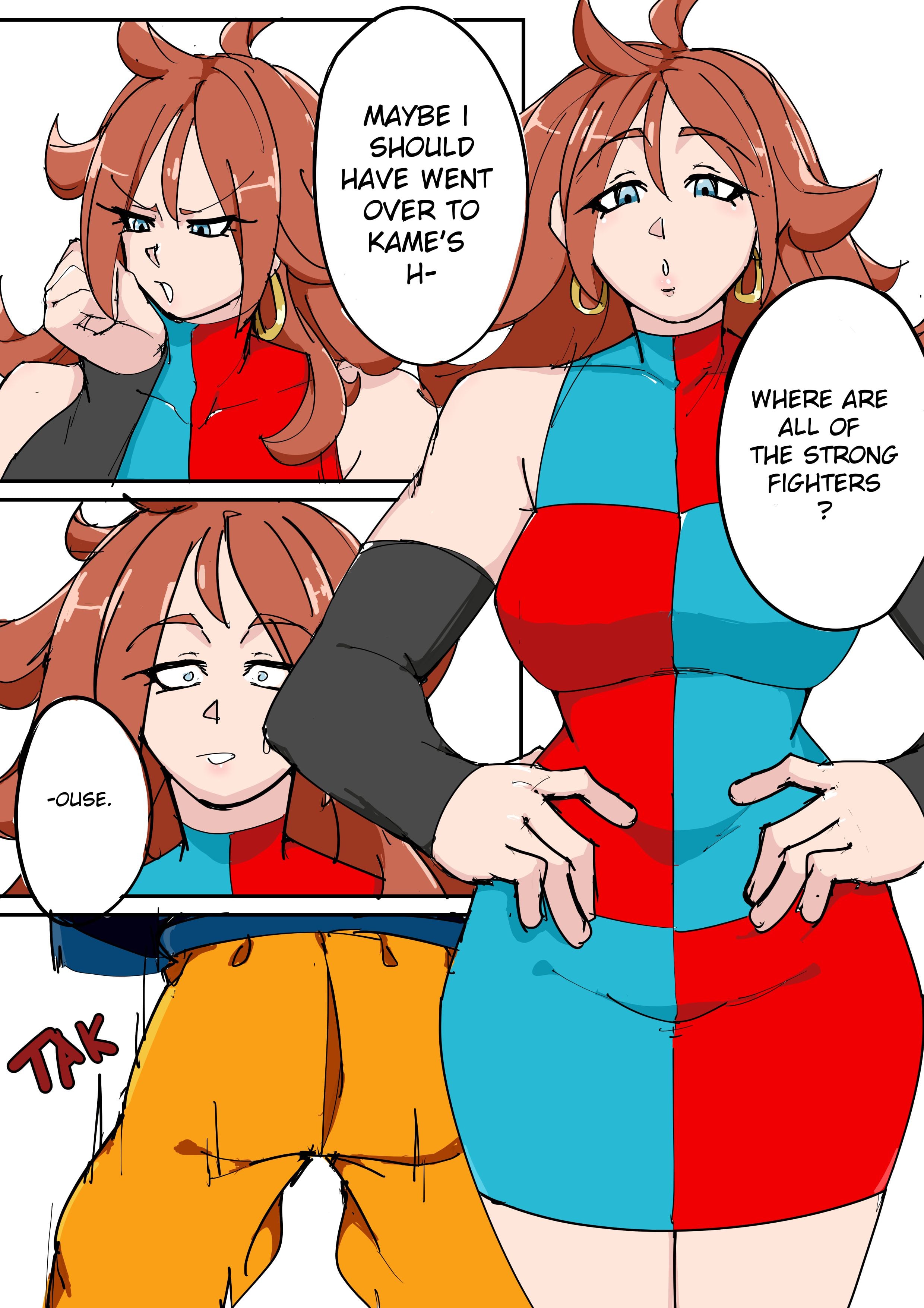Android 21 gets her body stolen page 1