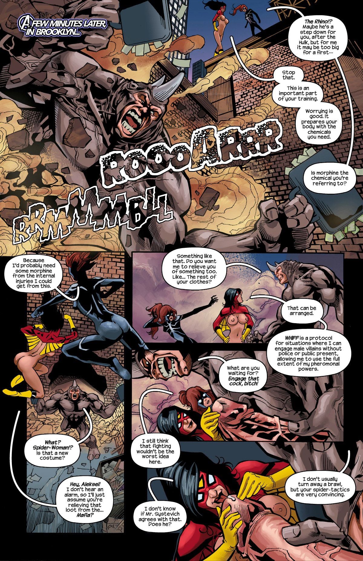Arachnids Assemble page 6