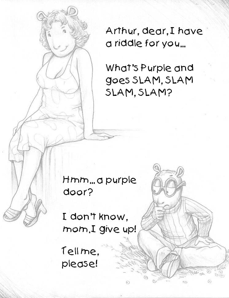 Arthur’s First Panty Raid page 3