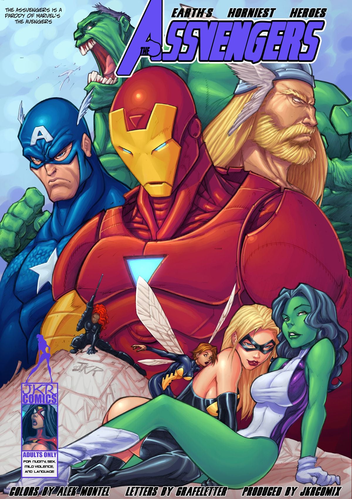Assvengers page 1