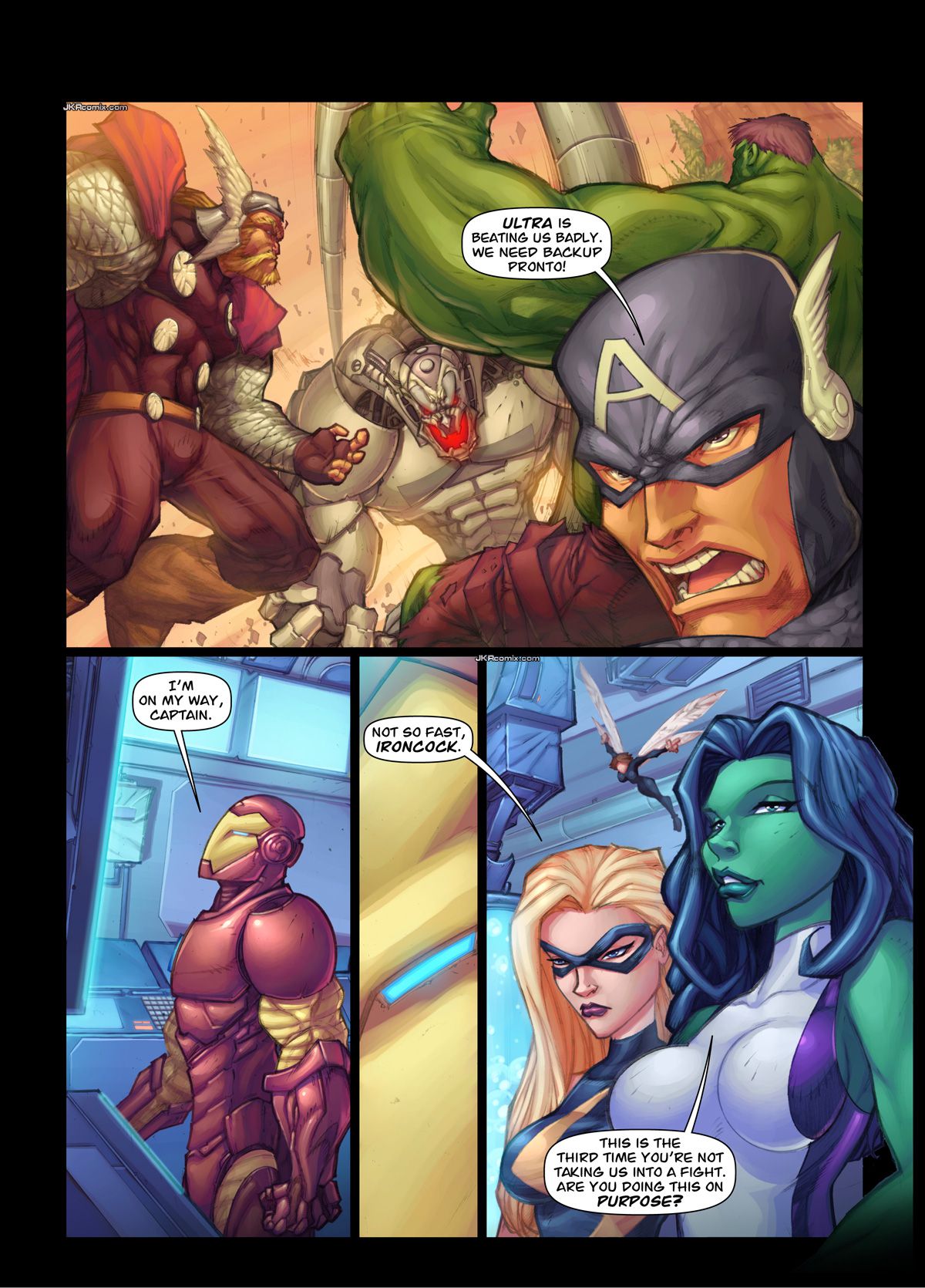 Assvengers page 2