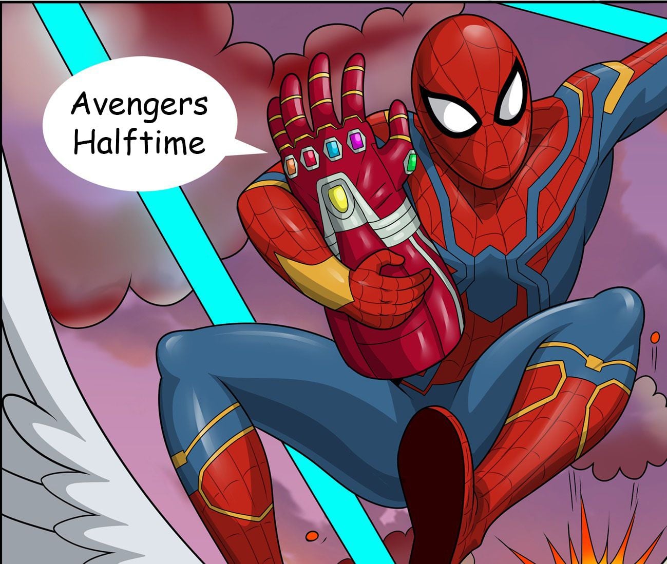 Avengers Halftime page 1