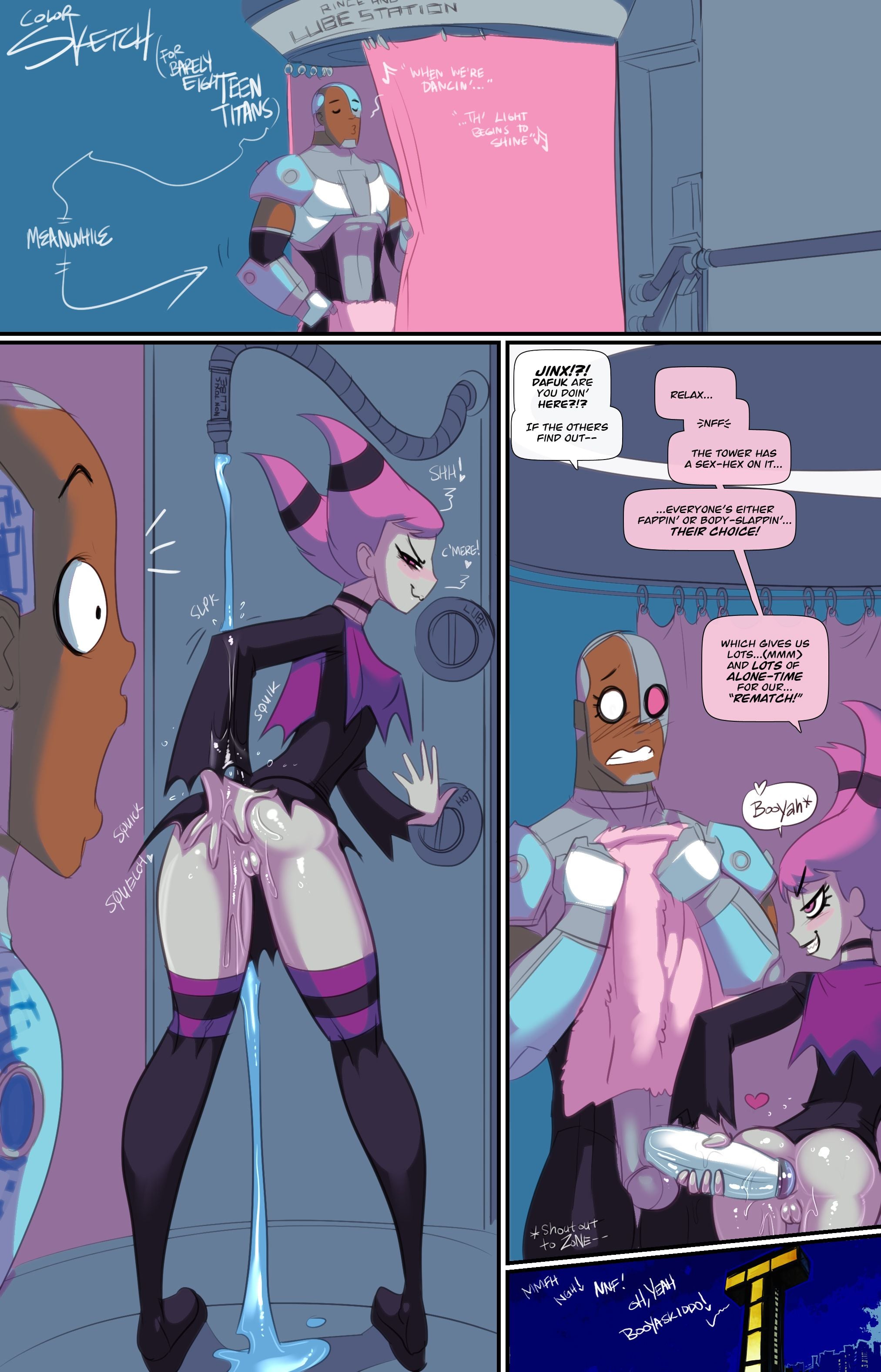 Barely EighTeen Titans page 15