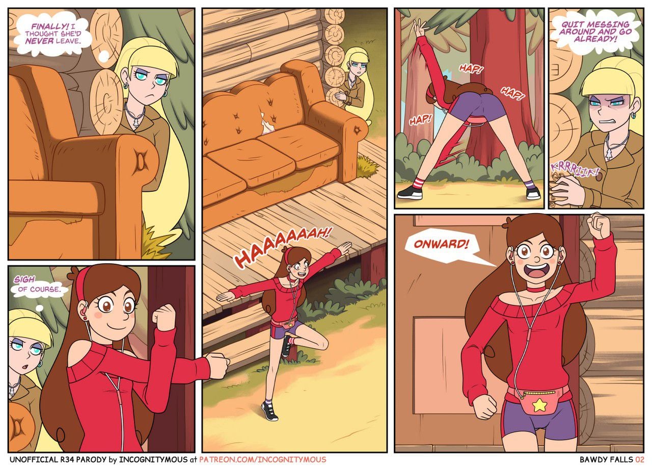 Bawdy Falls page 3