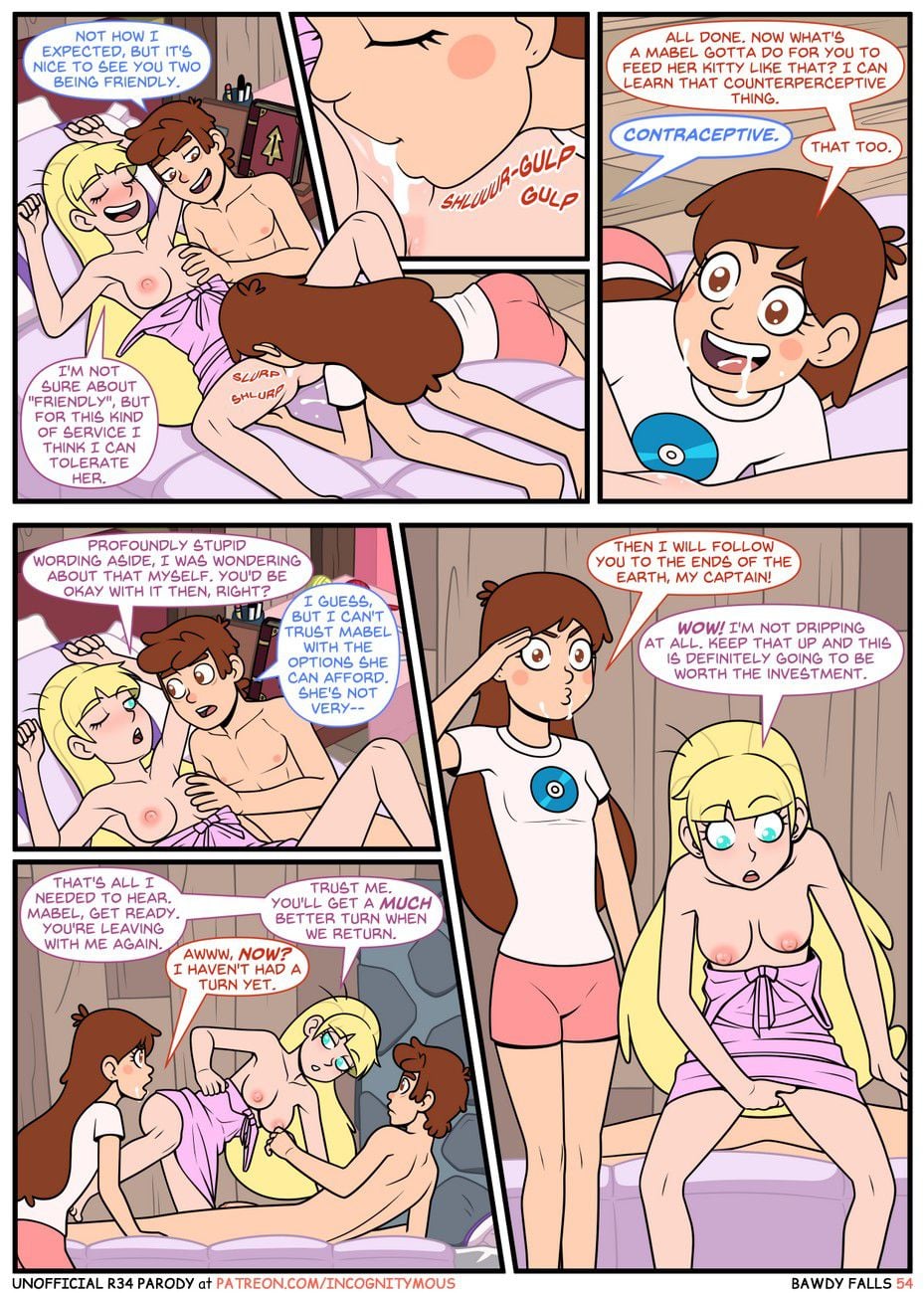 Bawdy Falls page 55