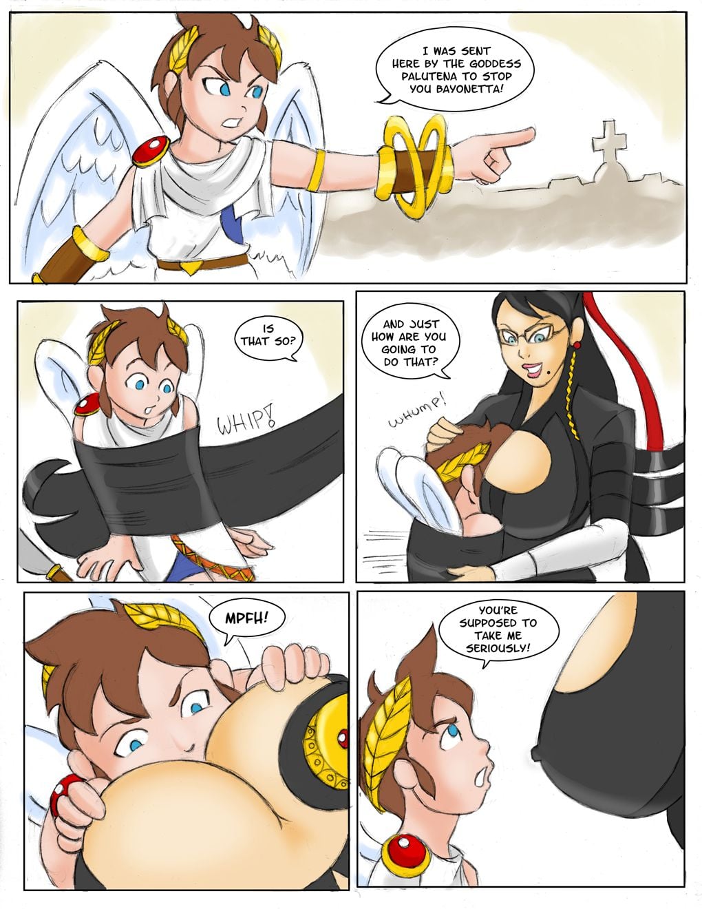 Bayonetta VS Kid Icarus page 5