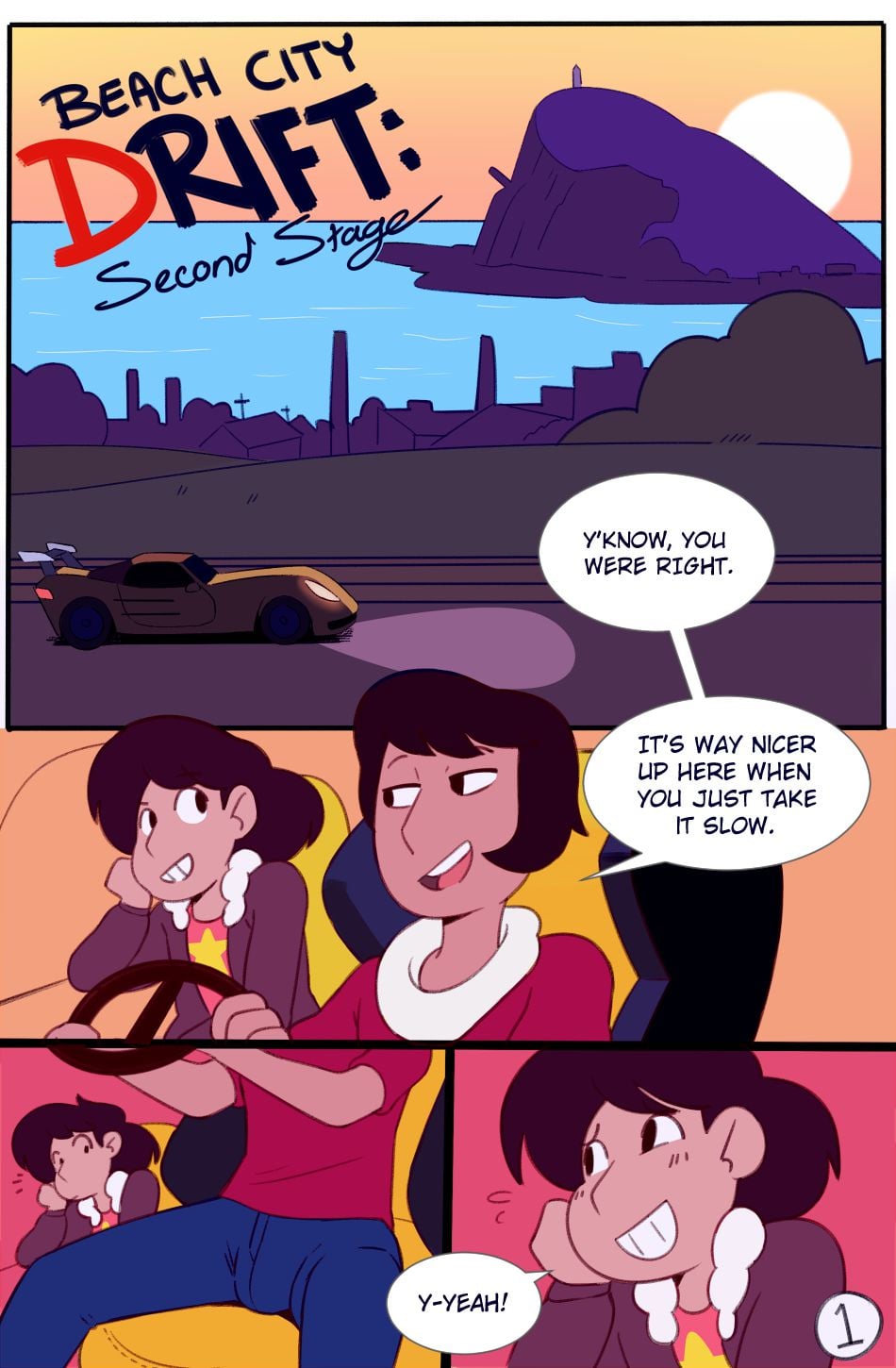 Beach City Drift: Second Stage page 1