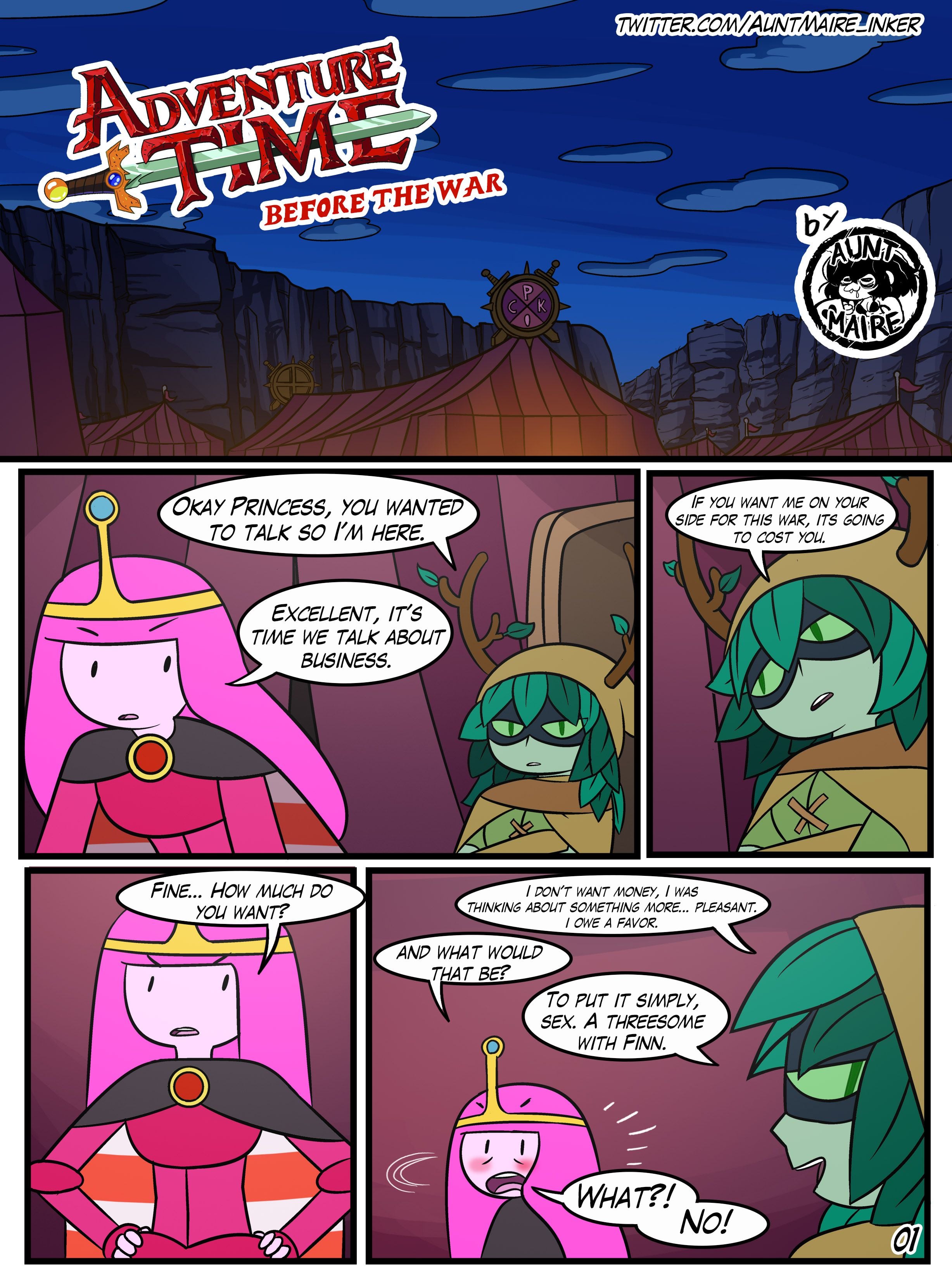 Before the War page 1