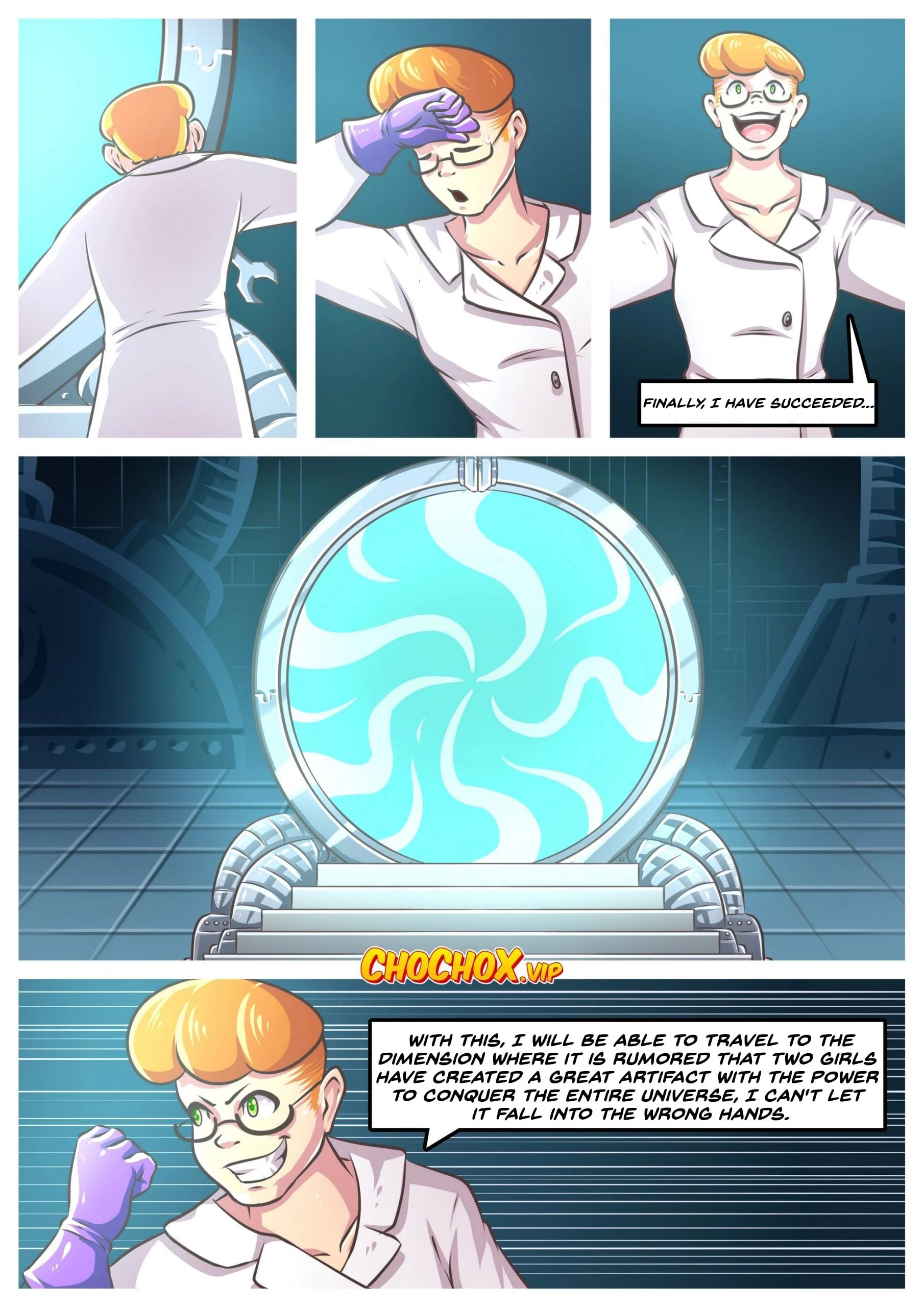 Between Dimensions page 2