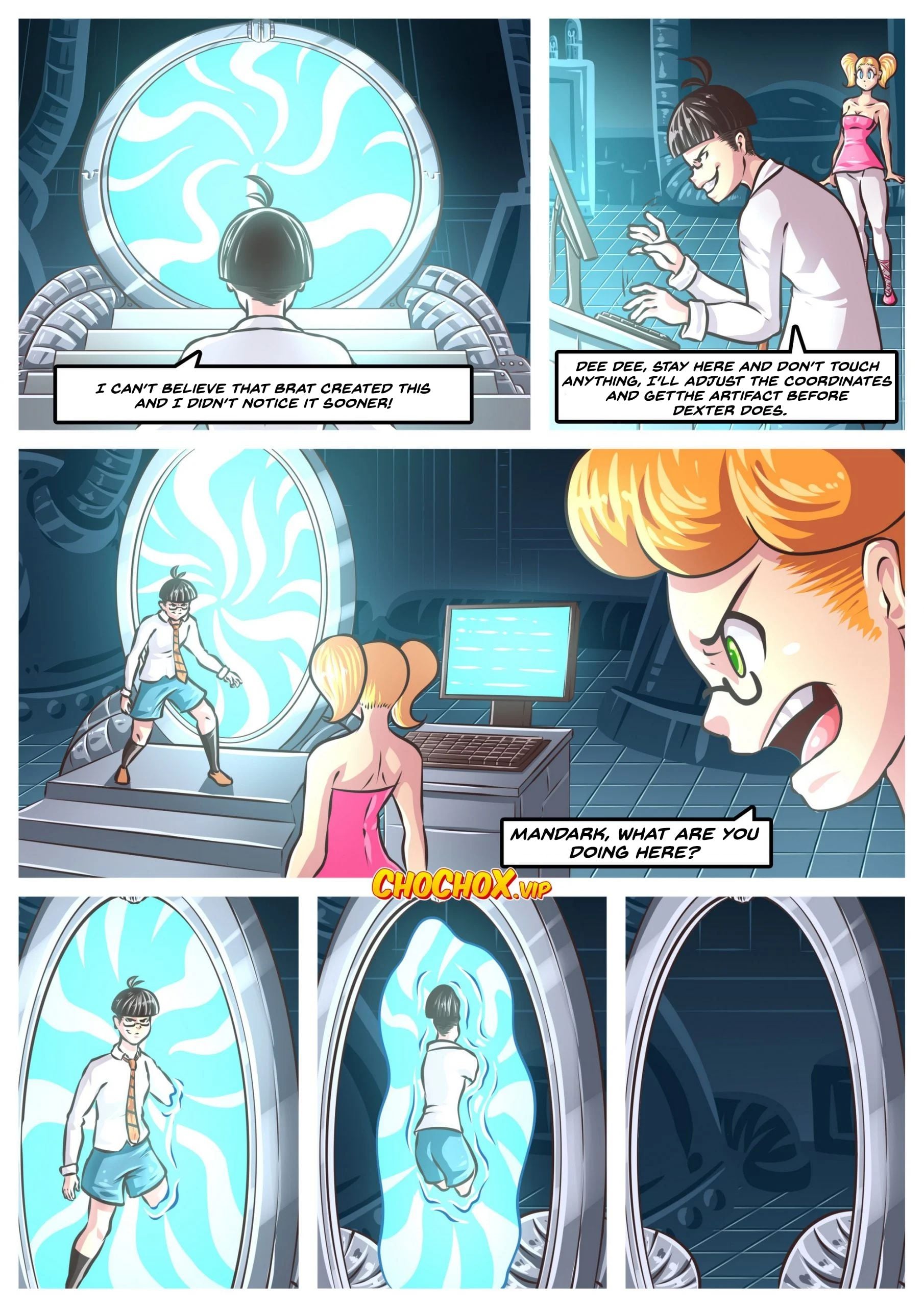 Between Dimensions page 8