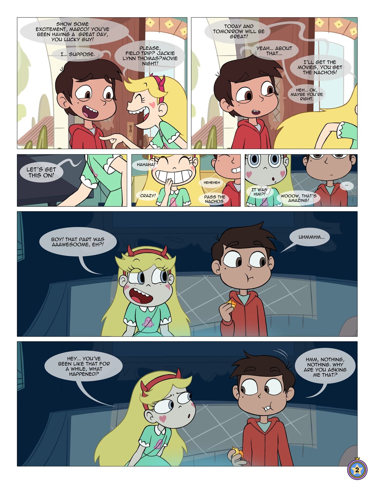 Between Friends page 3