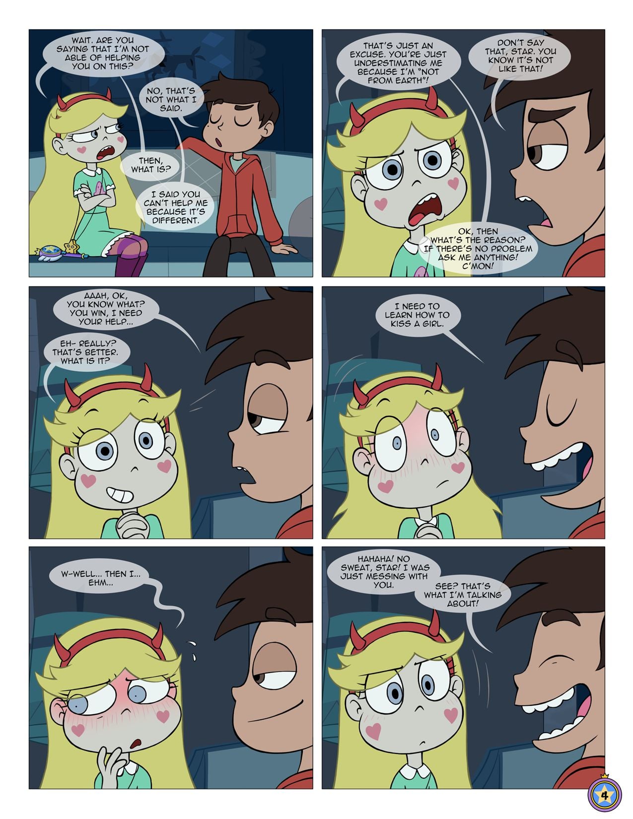Between Friends page 5