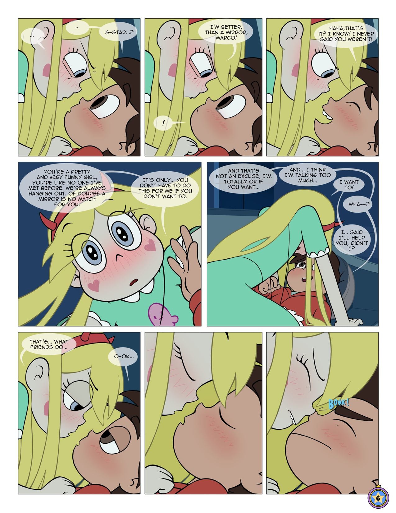 Between Friends page 7
