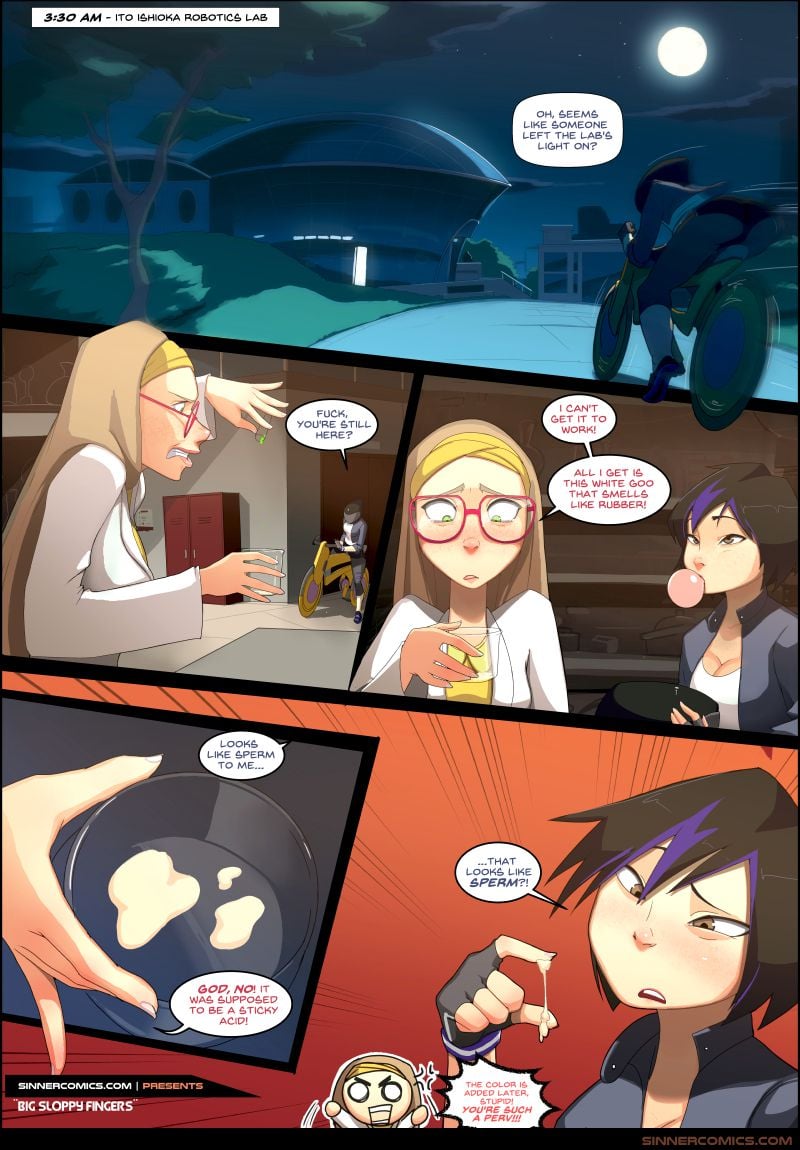 Big Sloppy Fingers page 1