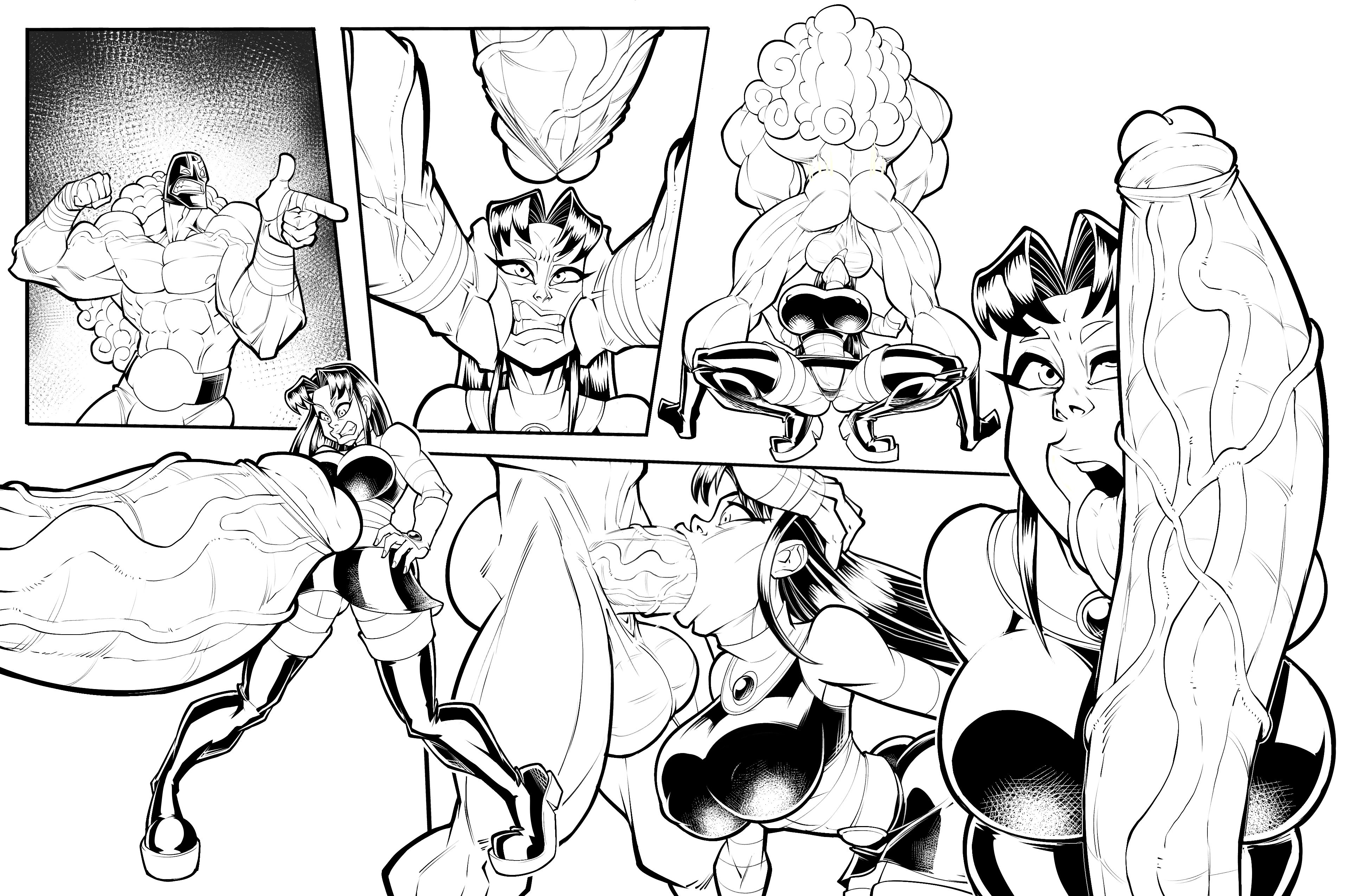 Blackfire Versus Rasslor page 7