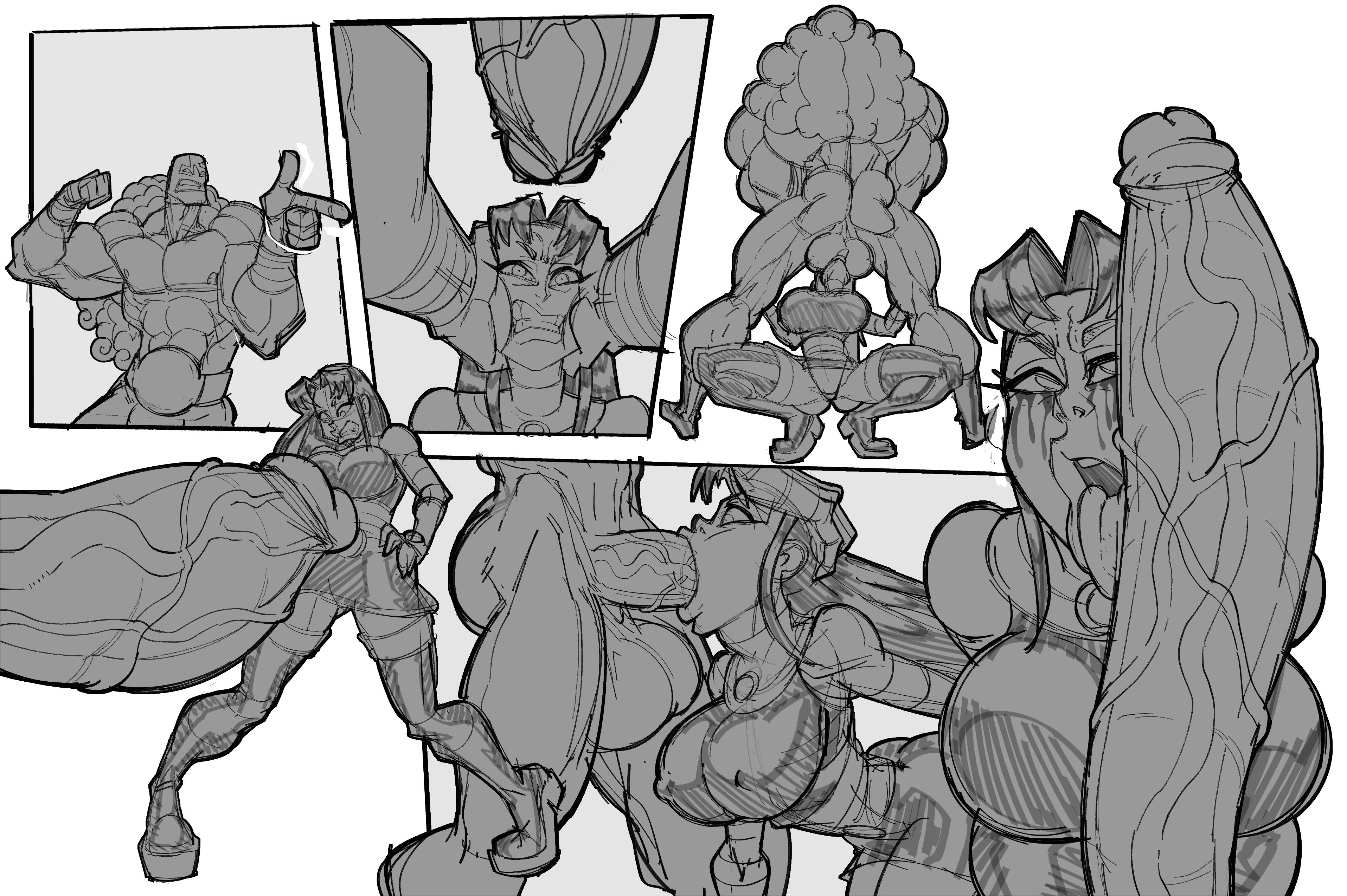 Blackfire Versus Rasslor page 11