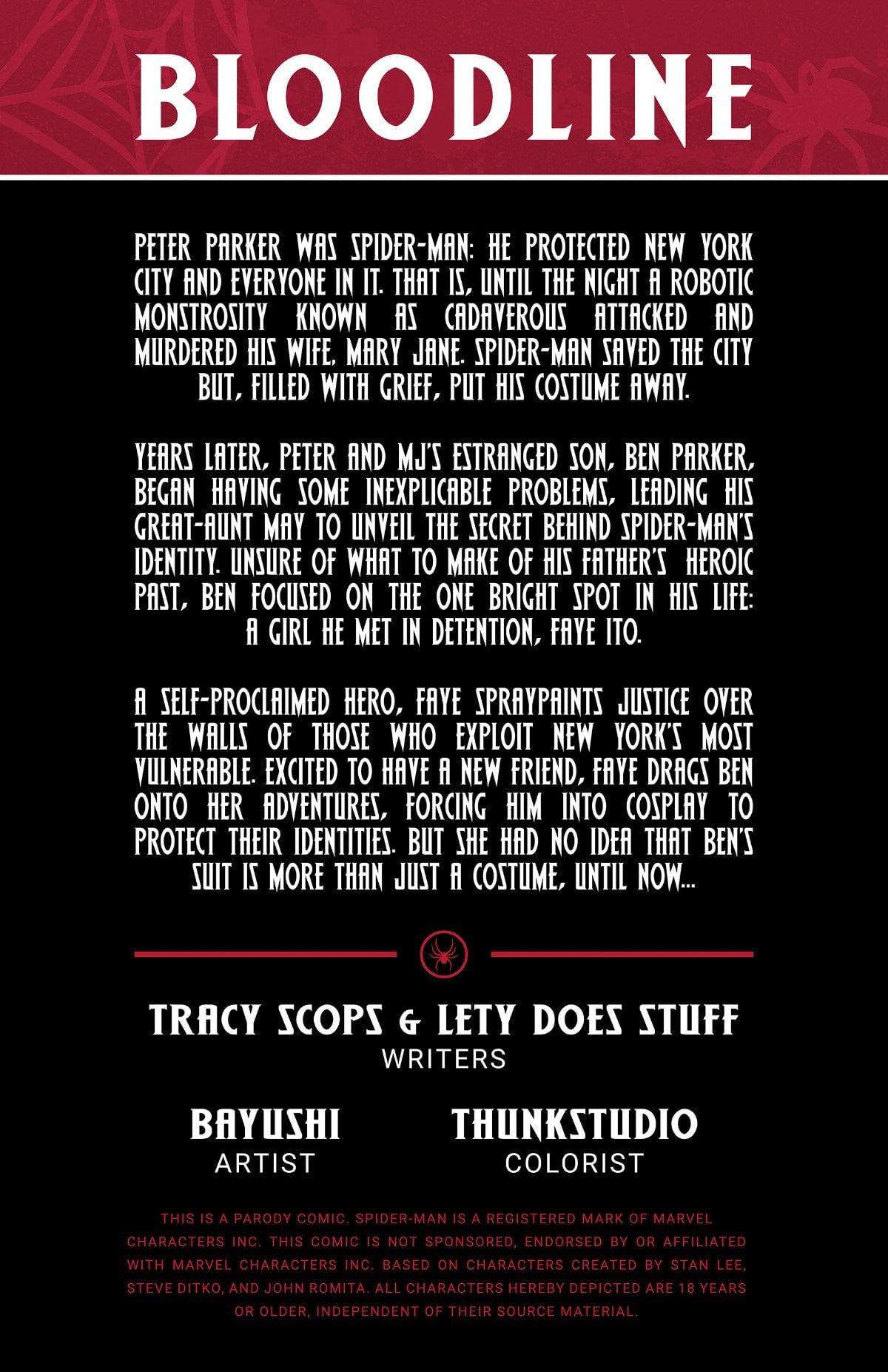 Bloodline page 2