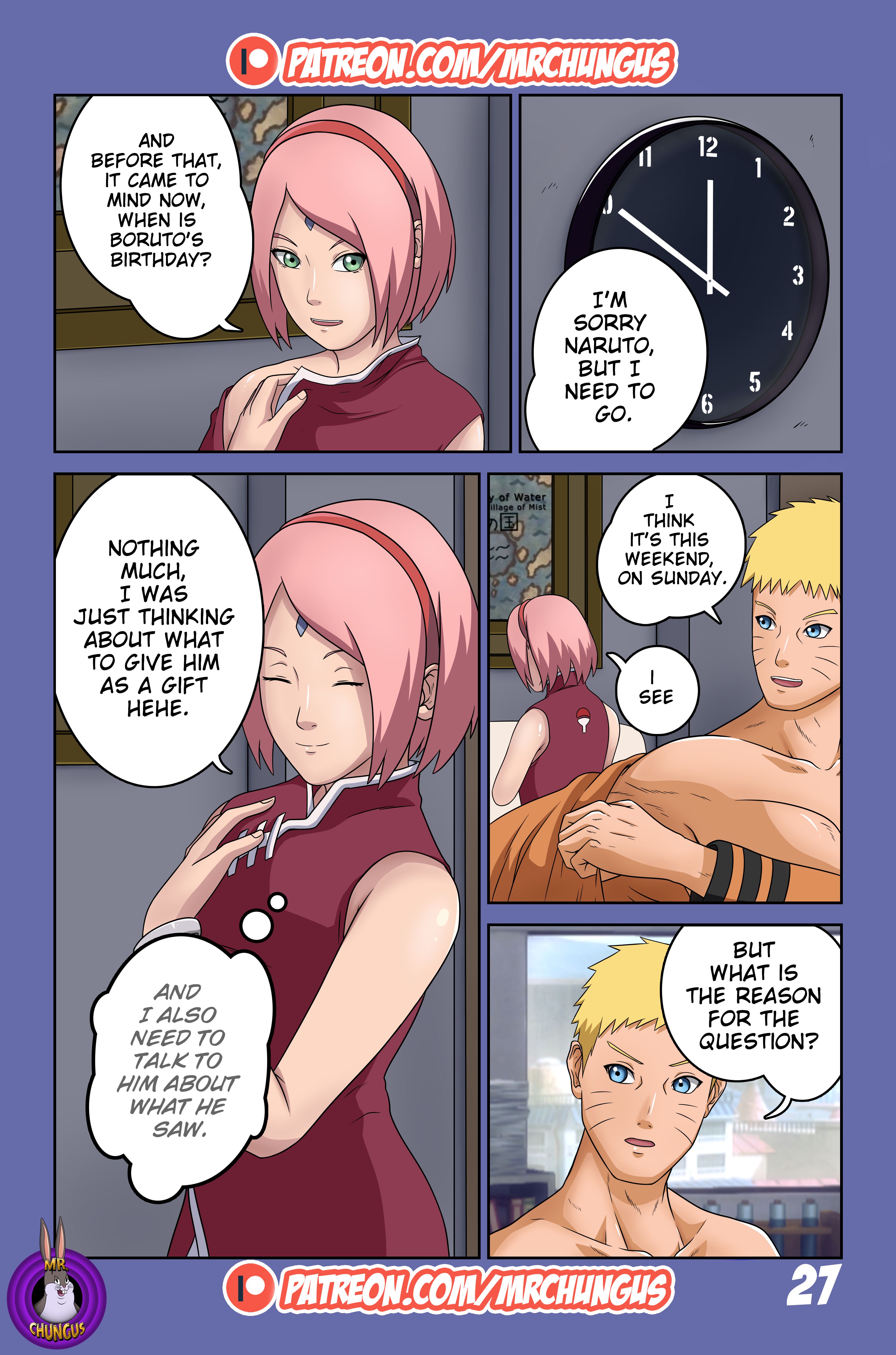 Boruto’s Erotic Adventure page 28