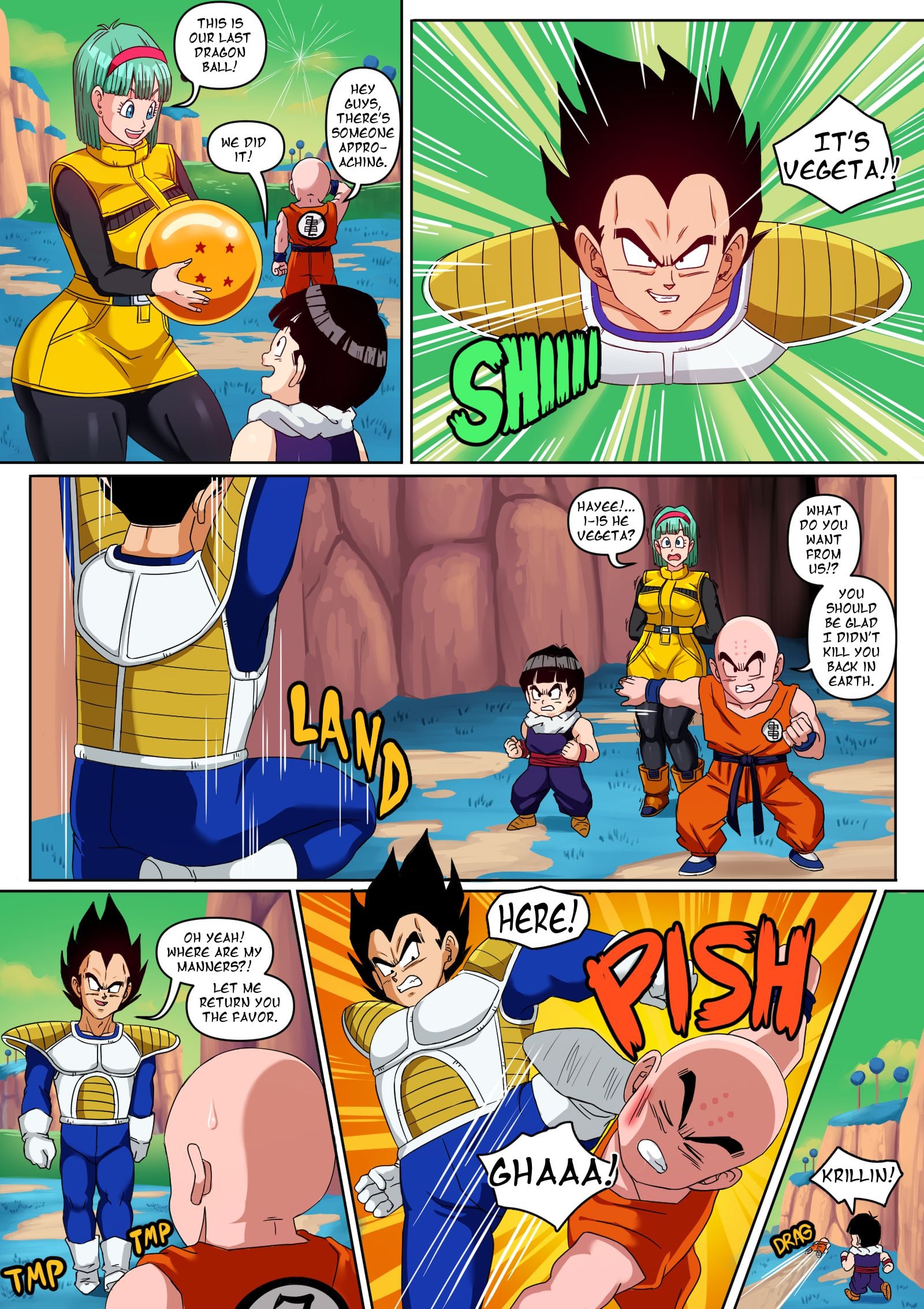 Bulma In Namek page 2
